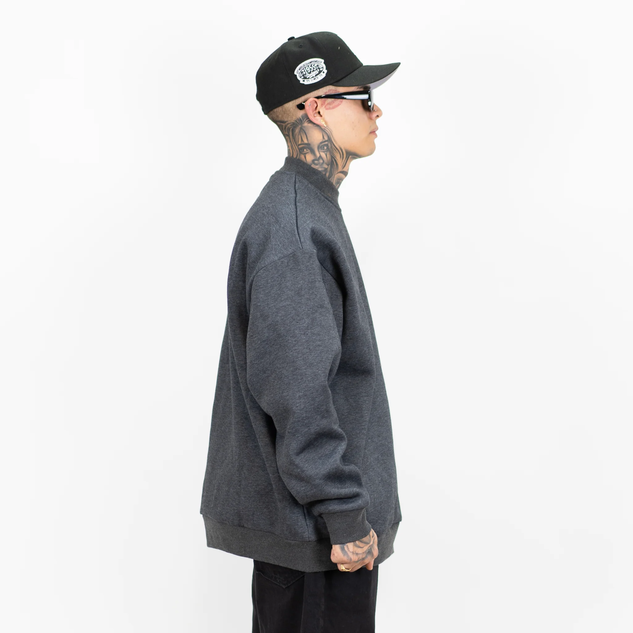 FB County 13oz Heavyweight Long Sleeve Crew Neck - Image 8