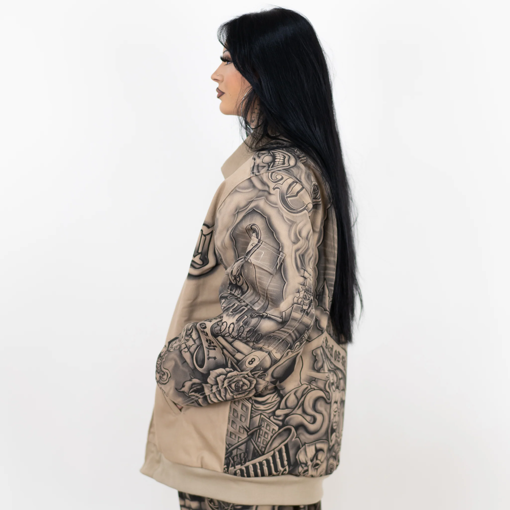 FB County 50/50 Inked Up Mechanics Jacket - Image 6