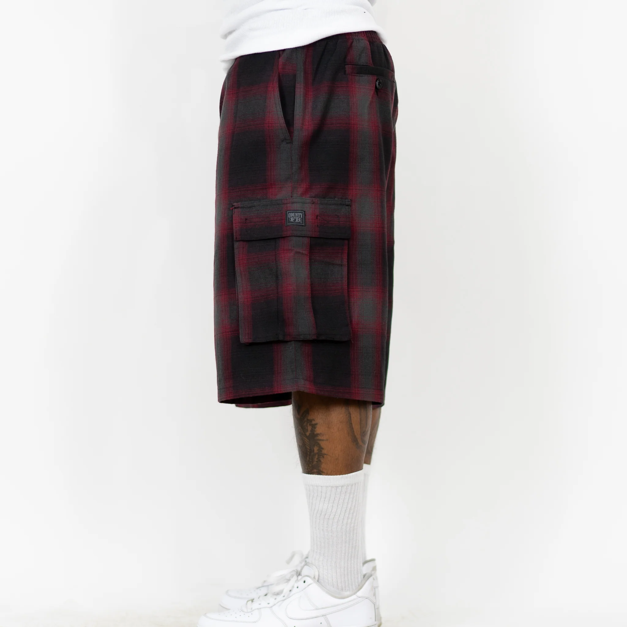 FB County Cargo Checker Shorts - Image 14
