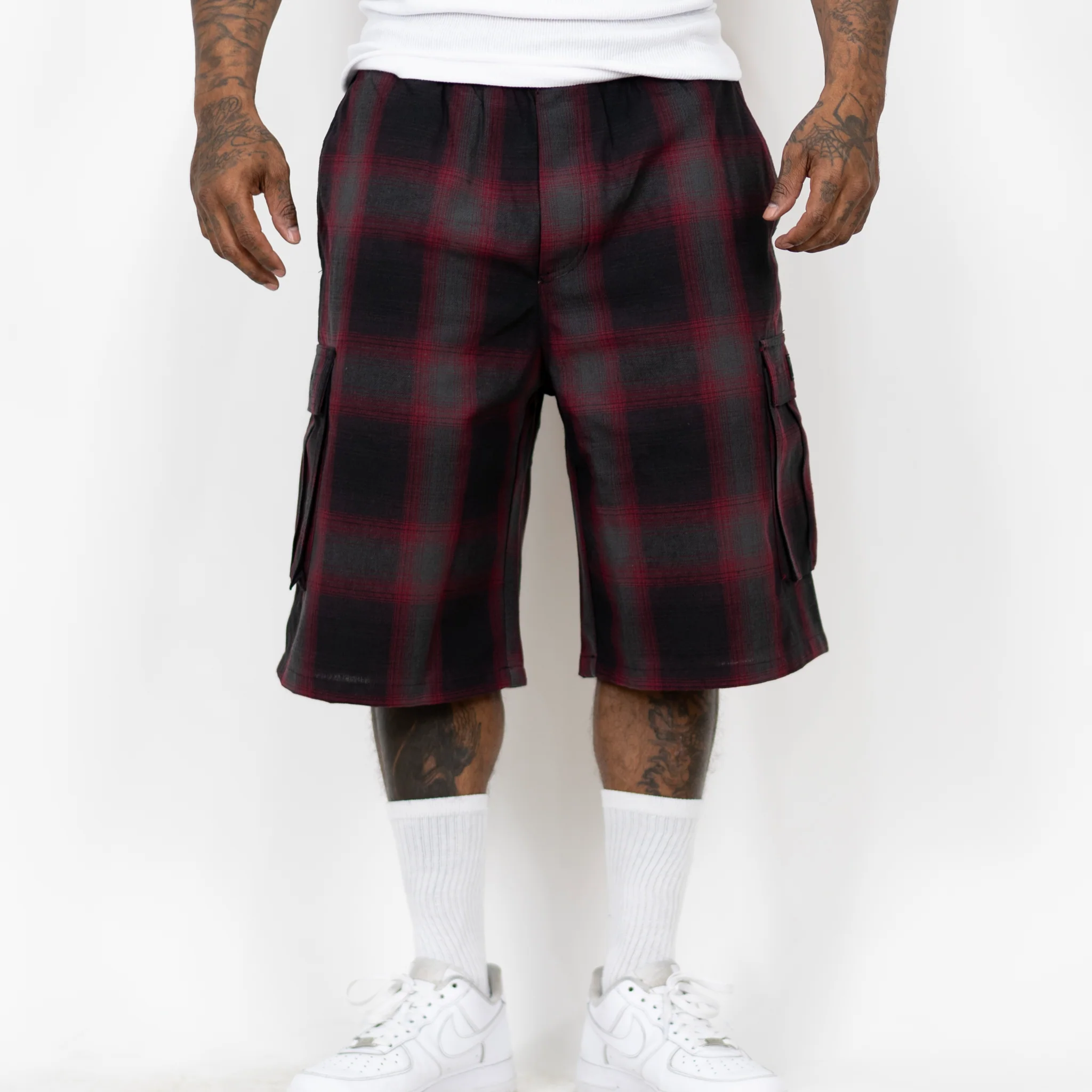 FB County Cargo Checker Shorts - Image 20