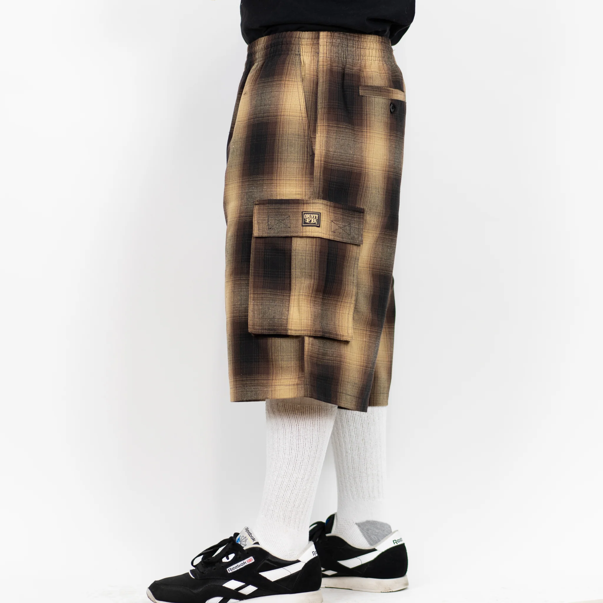 FB County Cargo Checker Shorts - Image 8