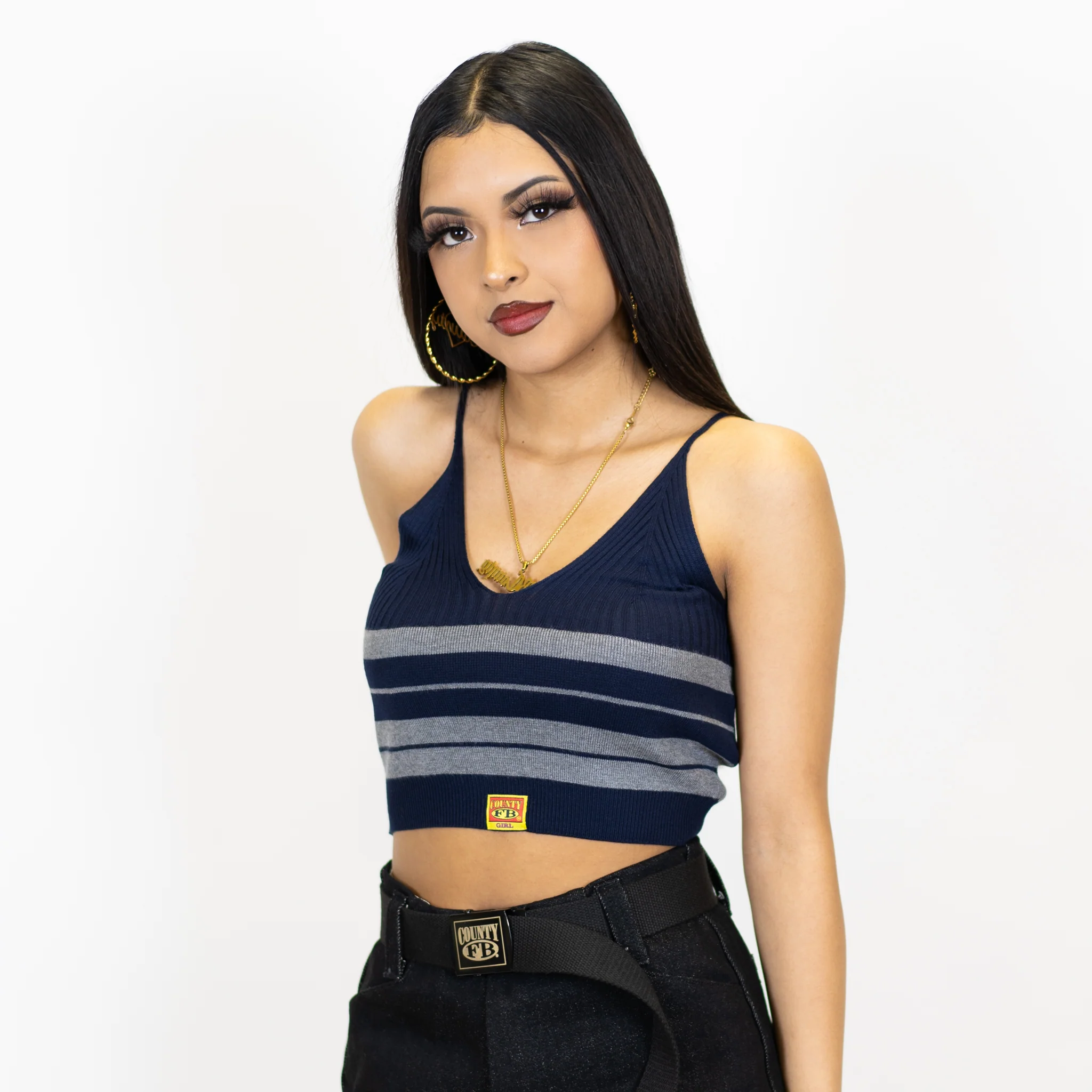 FB County Charlie Brown Spaghetti Strap Tank Top - Image 5