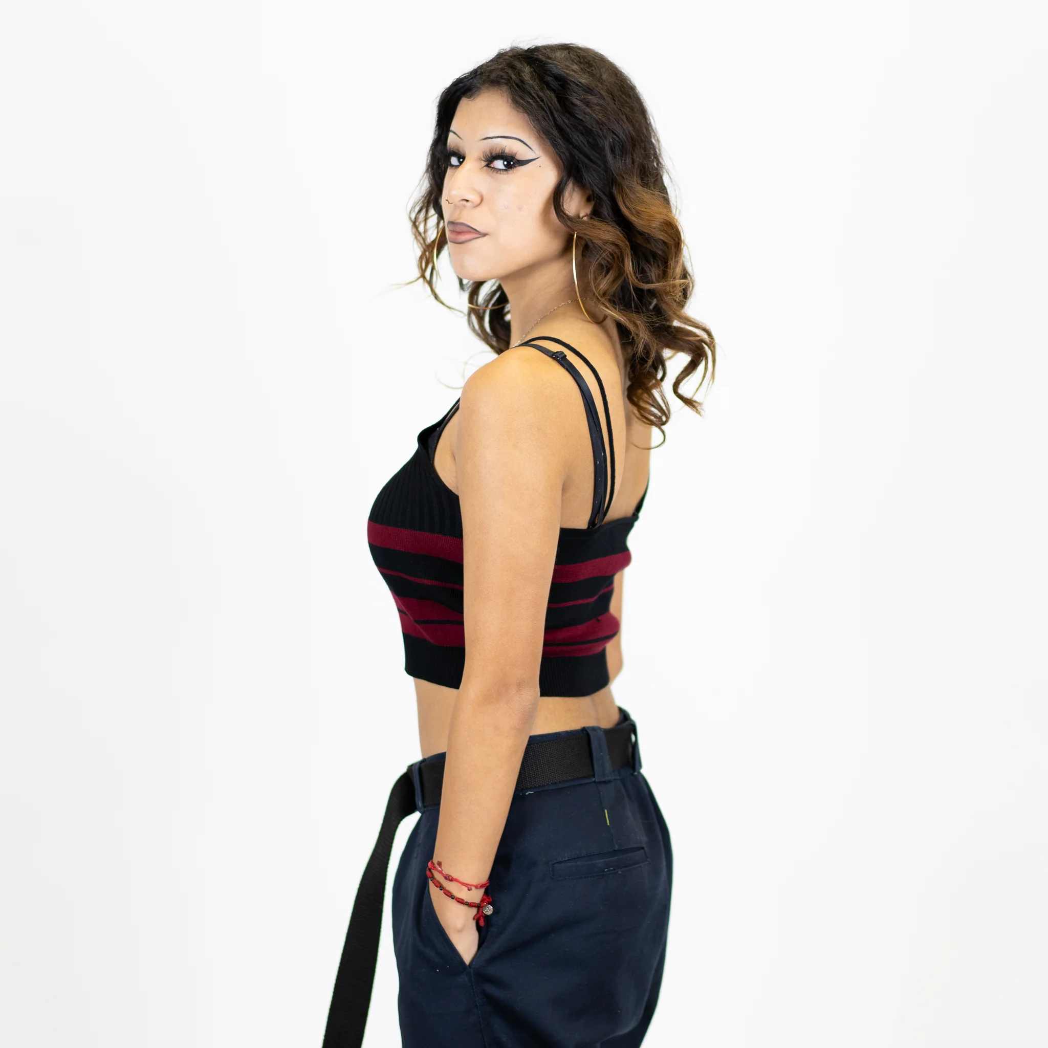 FB County Charlie Brown Spaghetti Strap Tank Top - Image 9