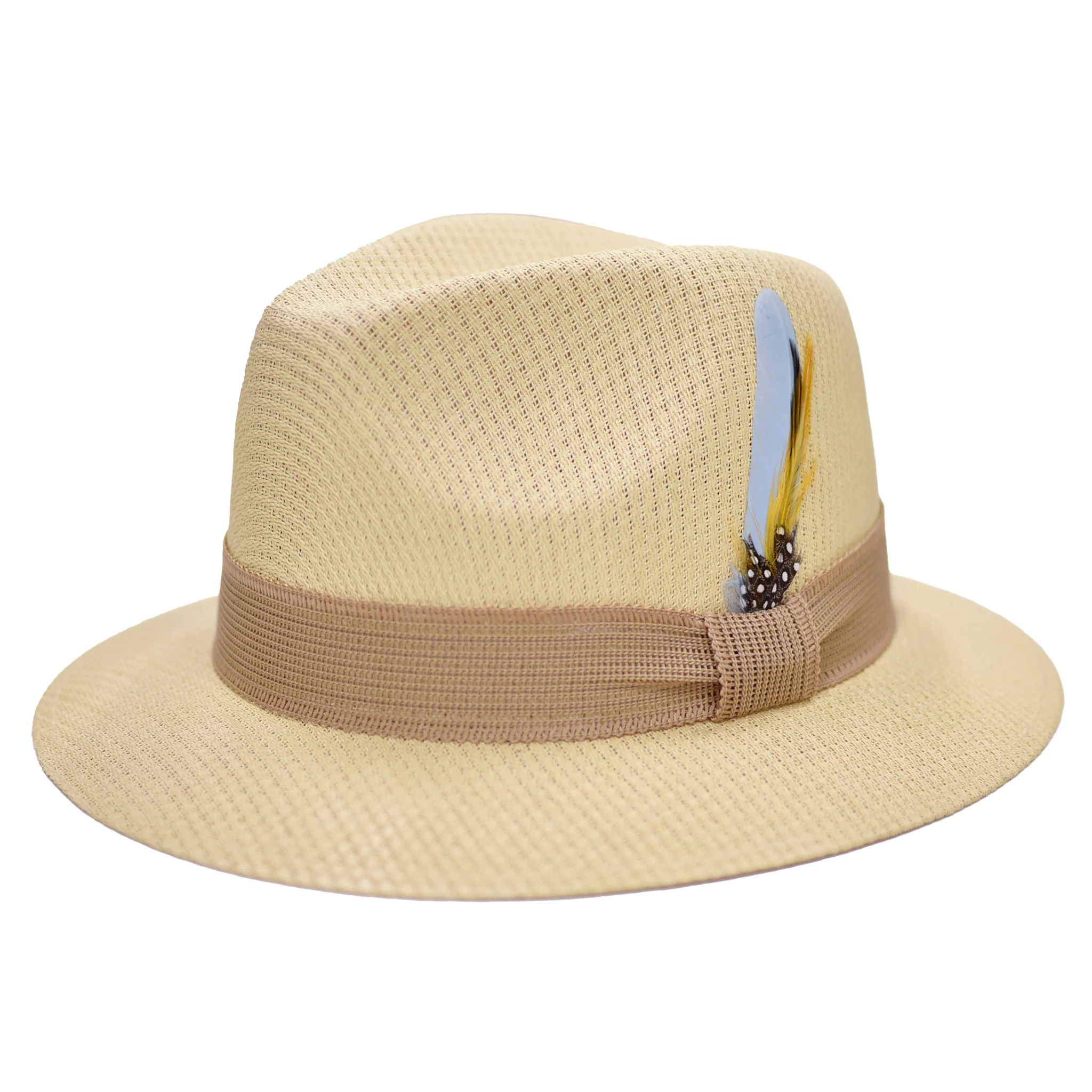 FB County Fedora Hat - Solid Band - Image 3