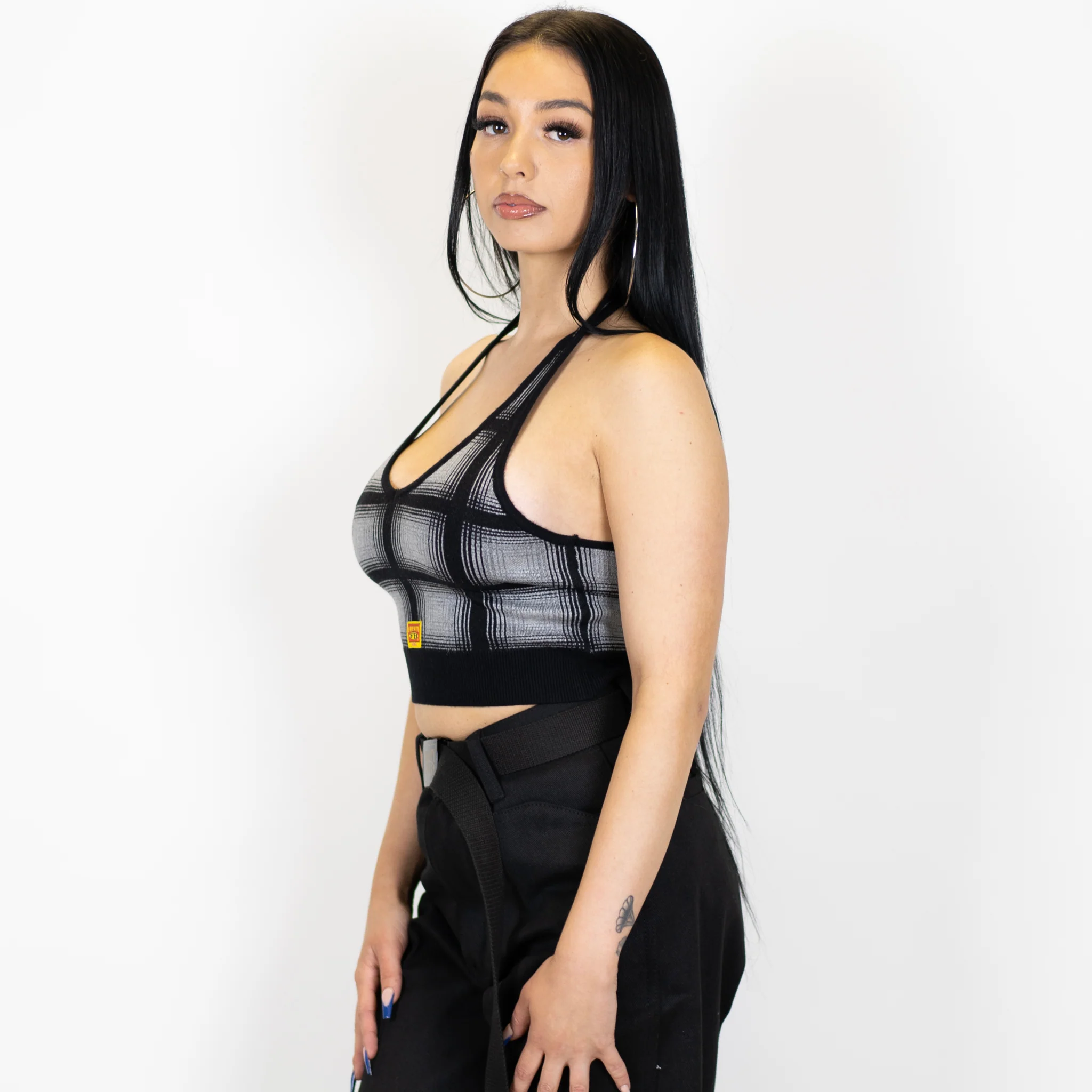 FB County Flannel Halter Top - Image 10