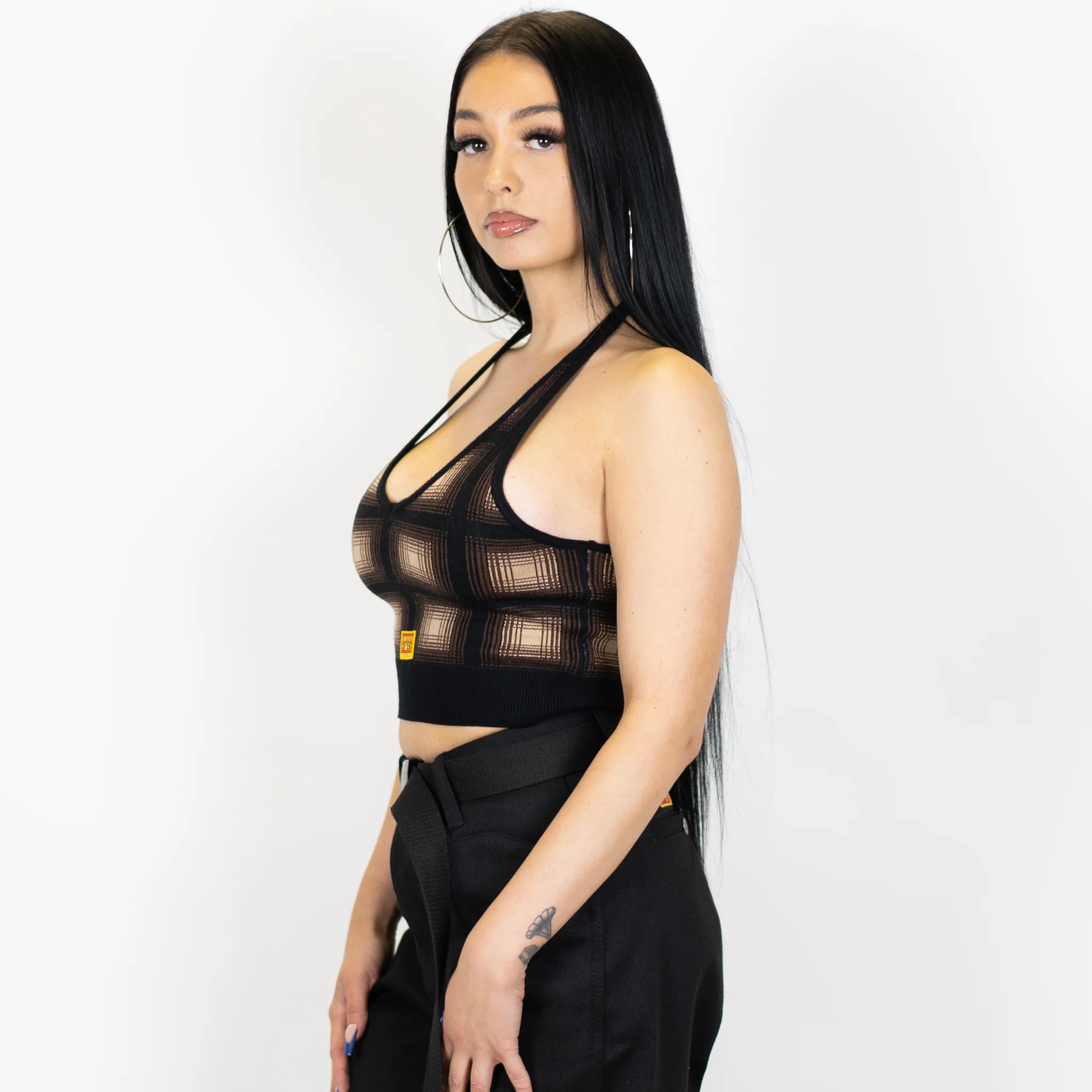 FB County Flannel Halter Top - Image 13
