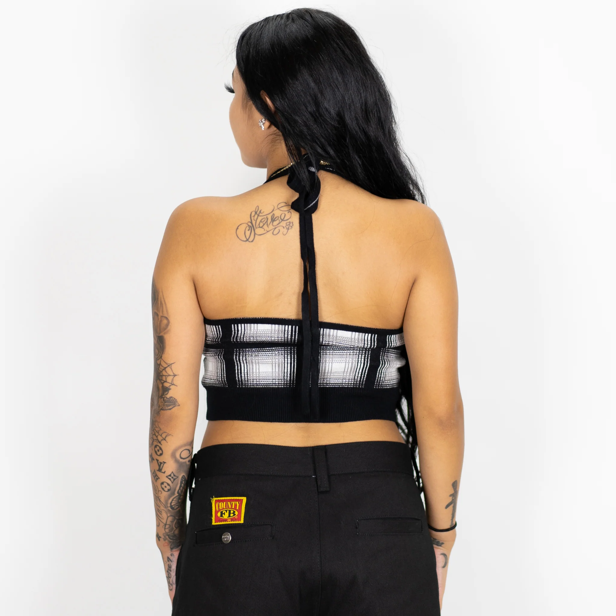 FB County Flannel Halter Top - Image 15
