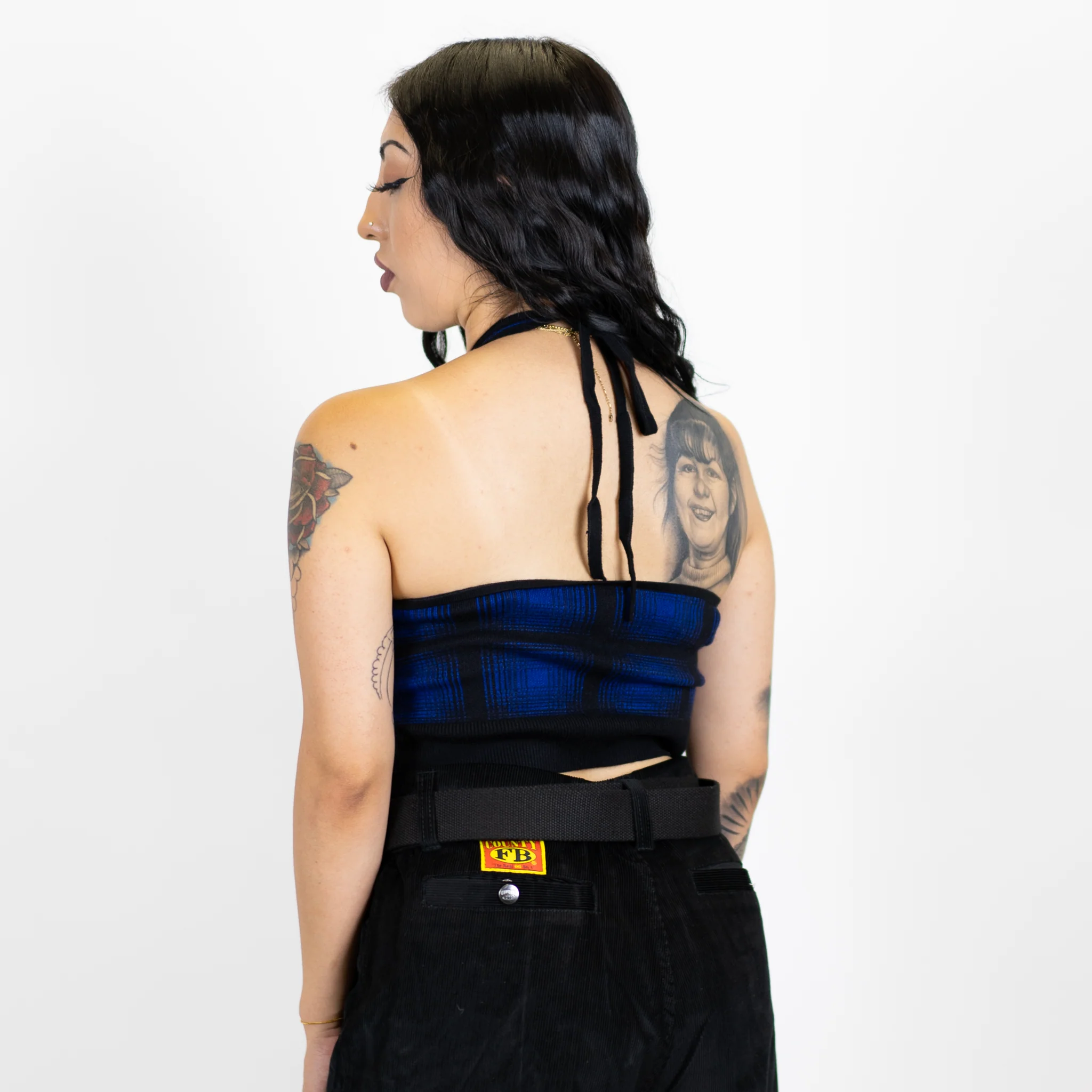 FB County Flannel Halter Top - Image 20