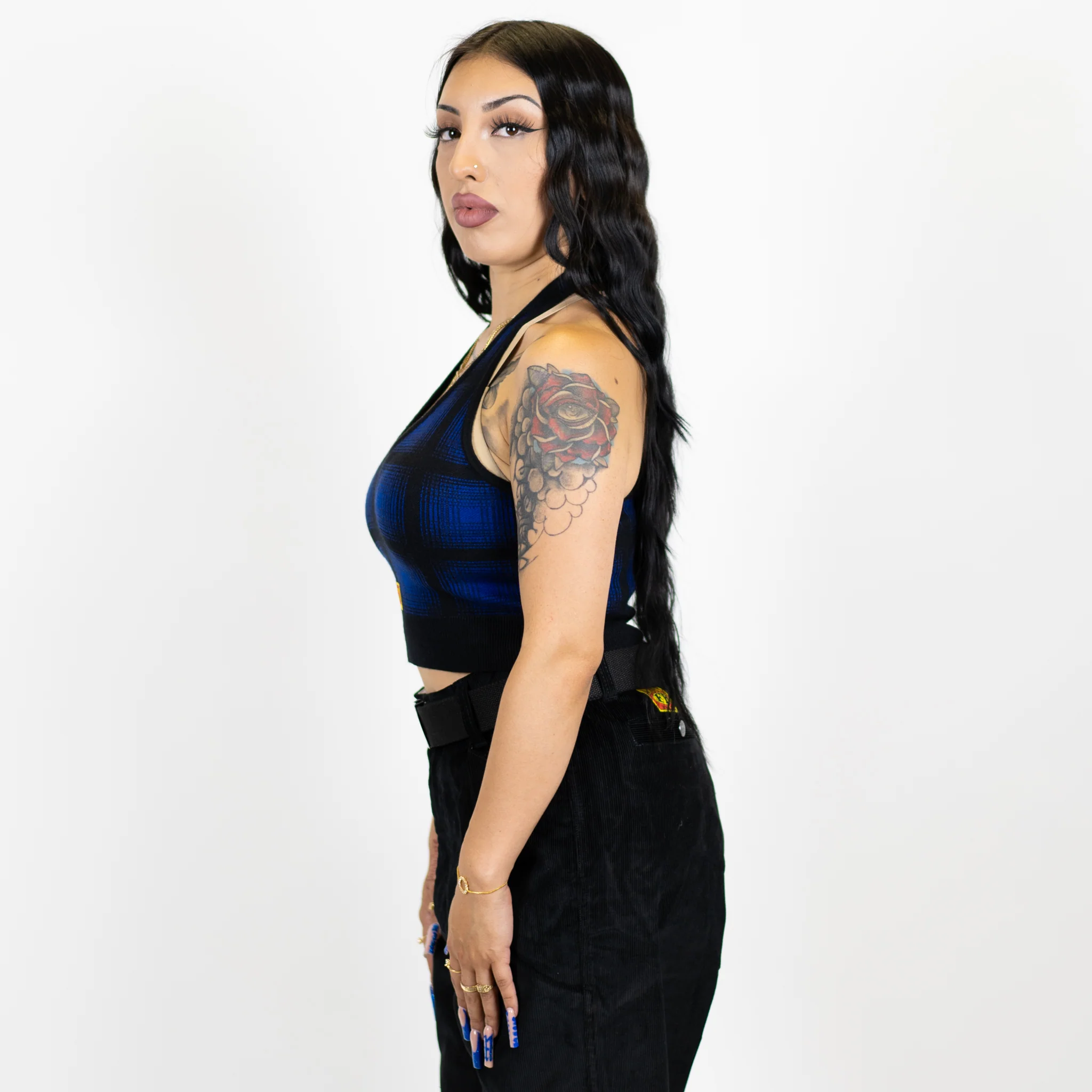 FB County Flannel Halter Top - Image 21