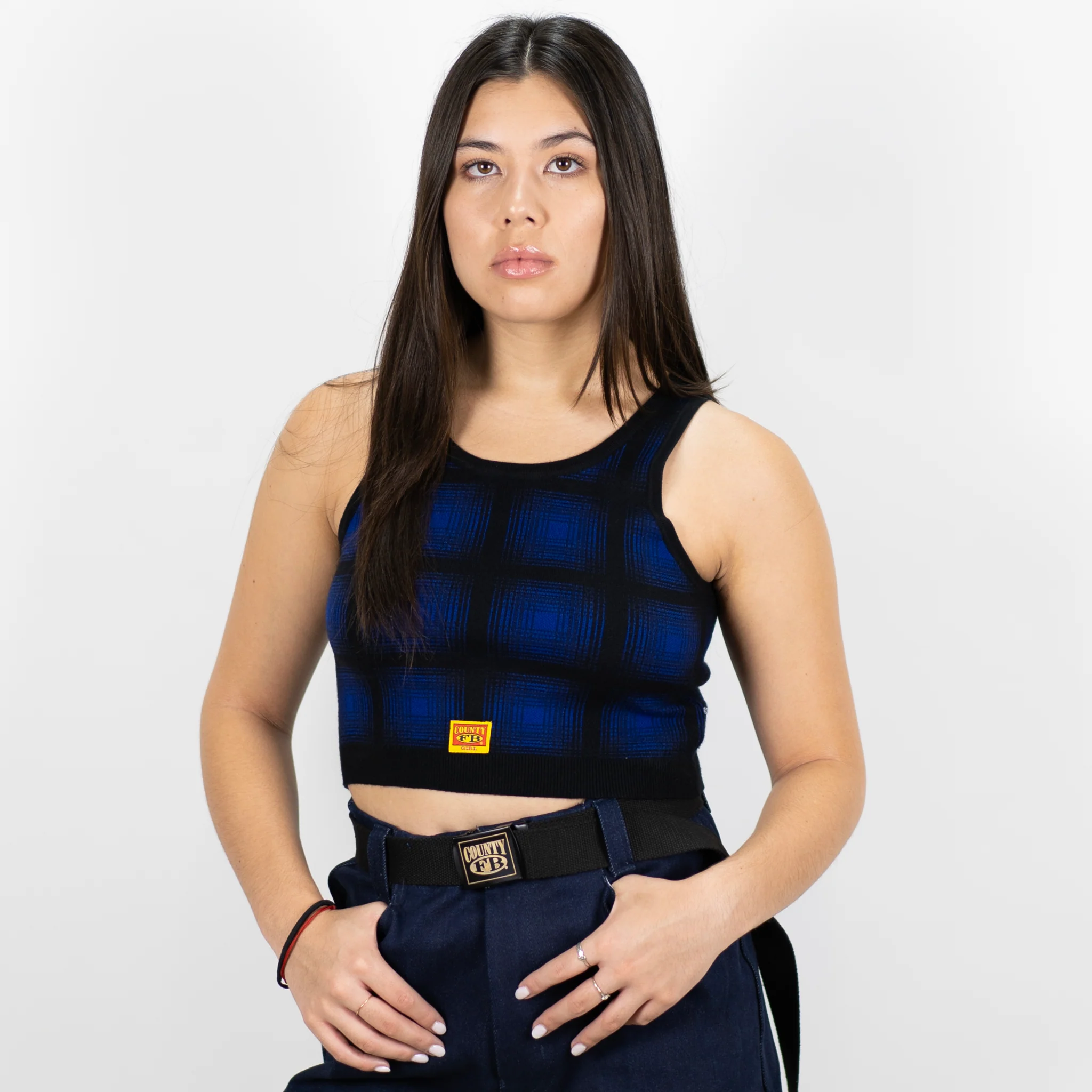 FB County Flannel Tank Top - Image 4