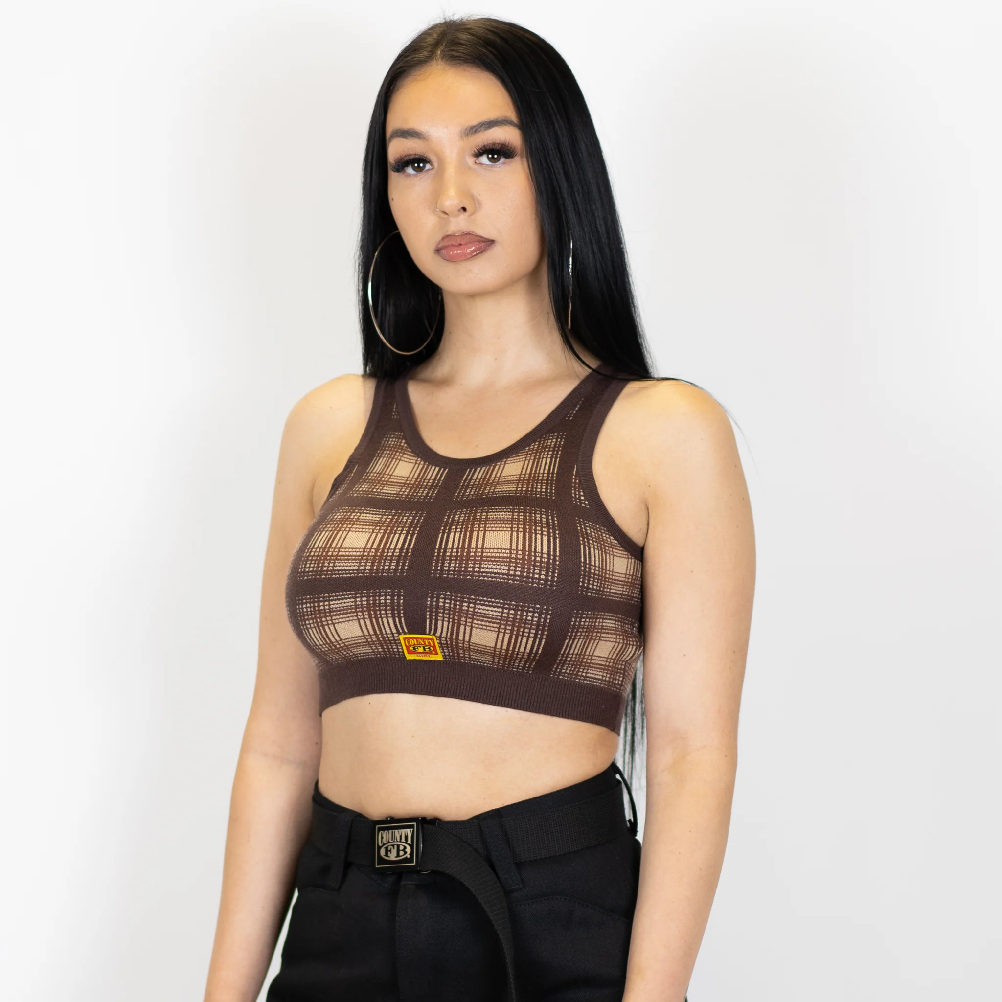 FB County Flannel Tank Top - Image 5