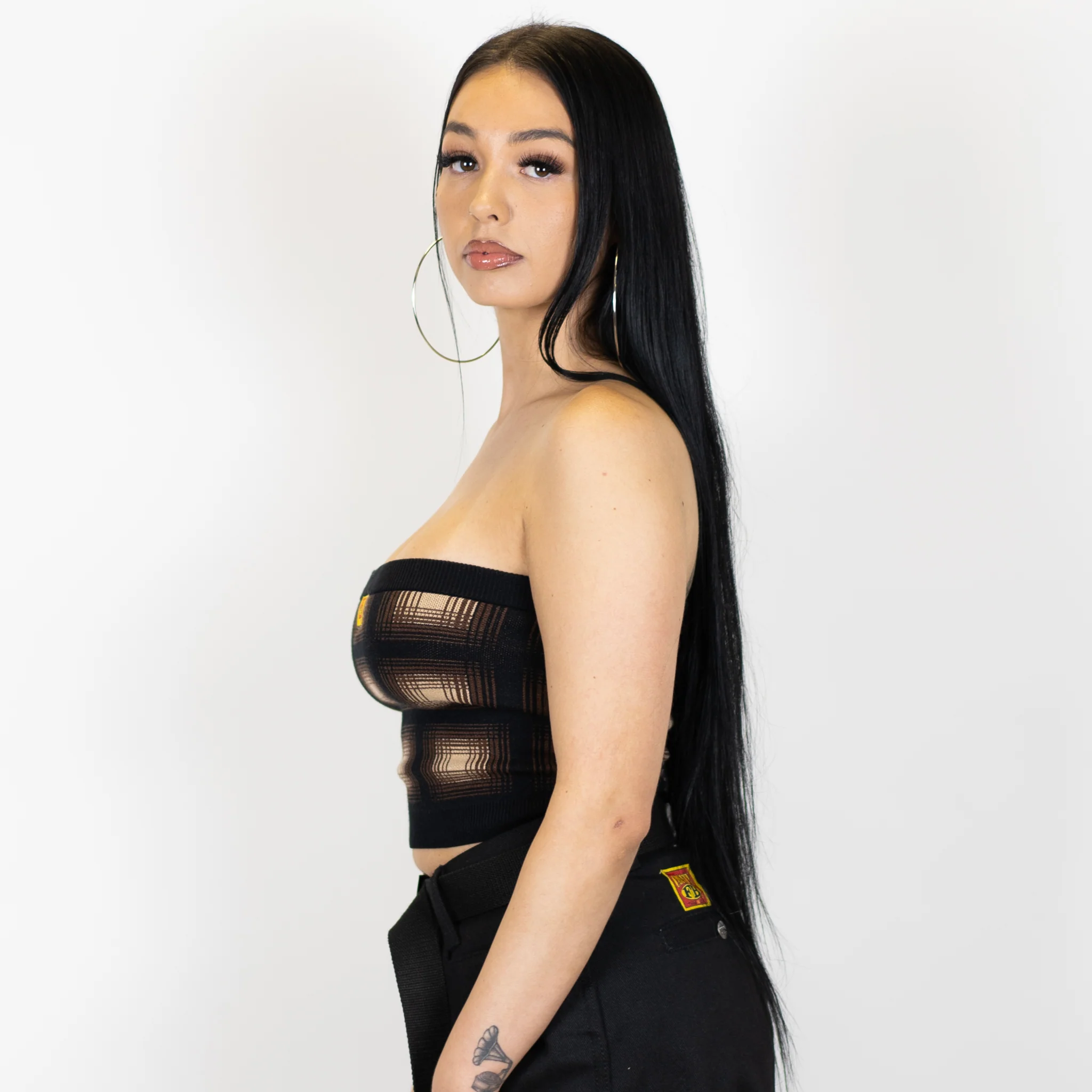 FB County Flannel Tube Top - Image 15