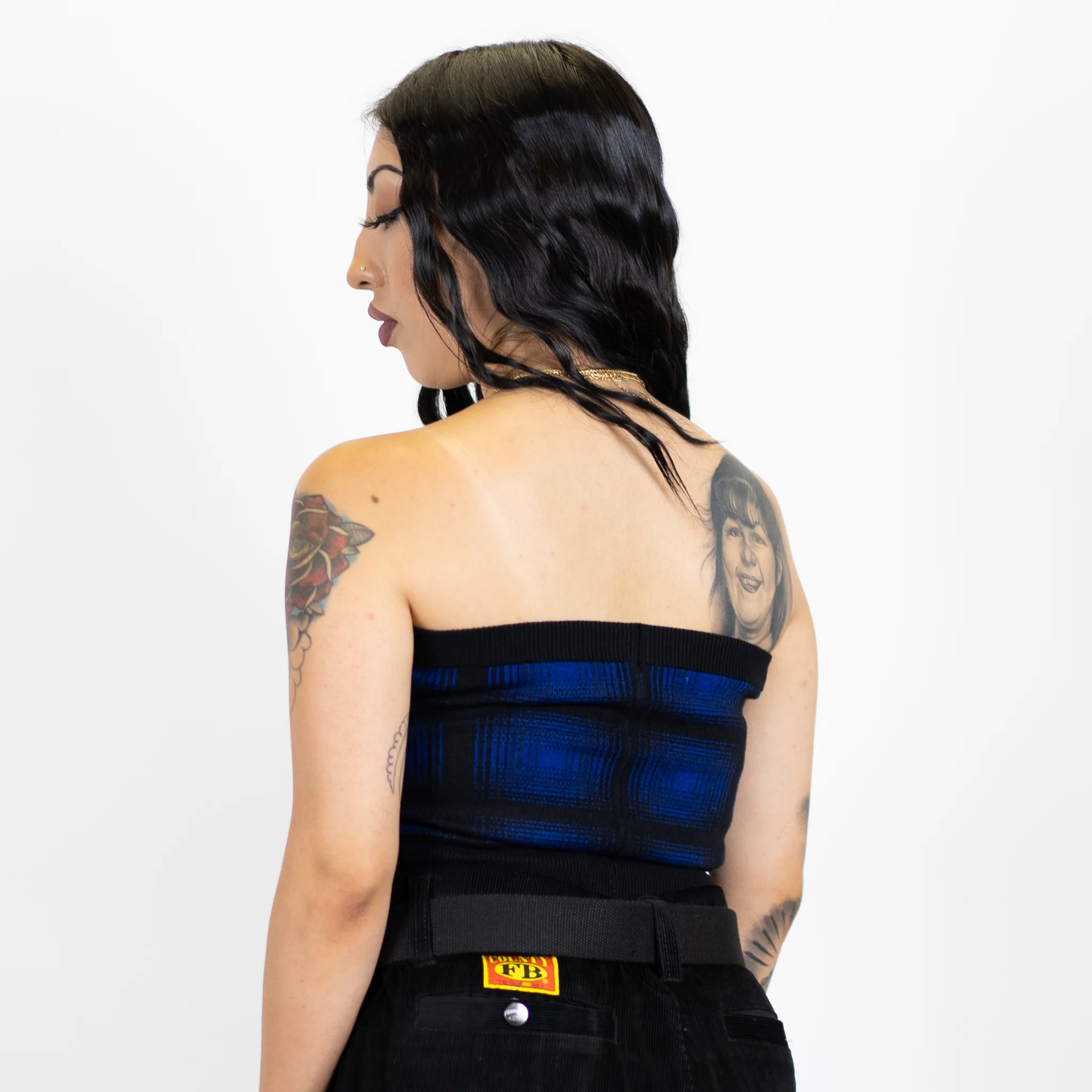 FB County Flannel Tube Top - Image 17