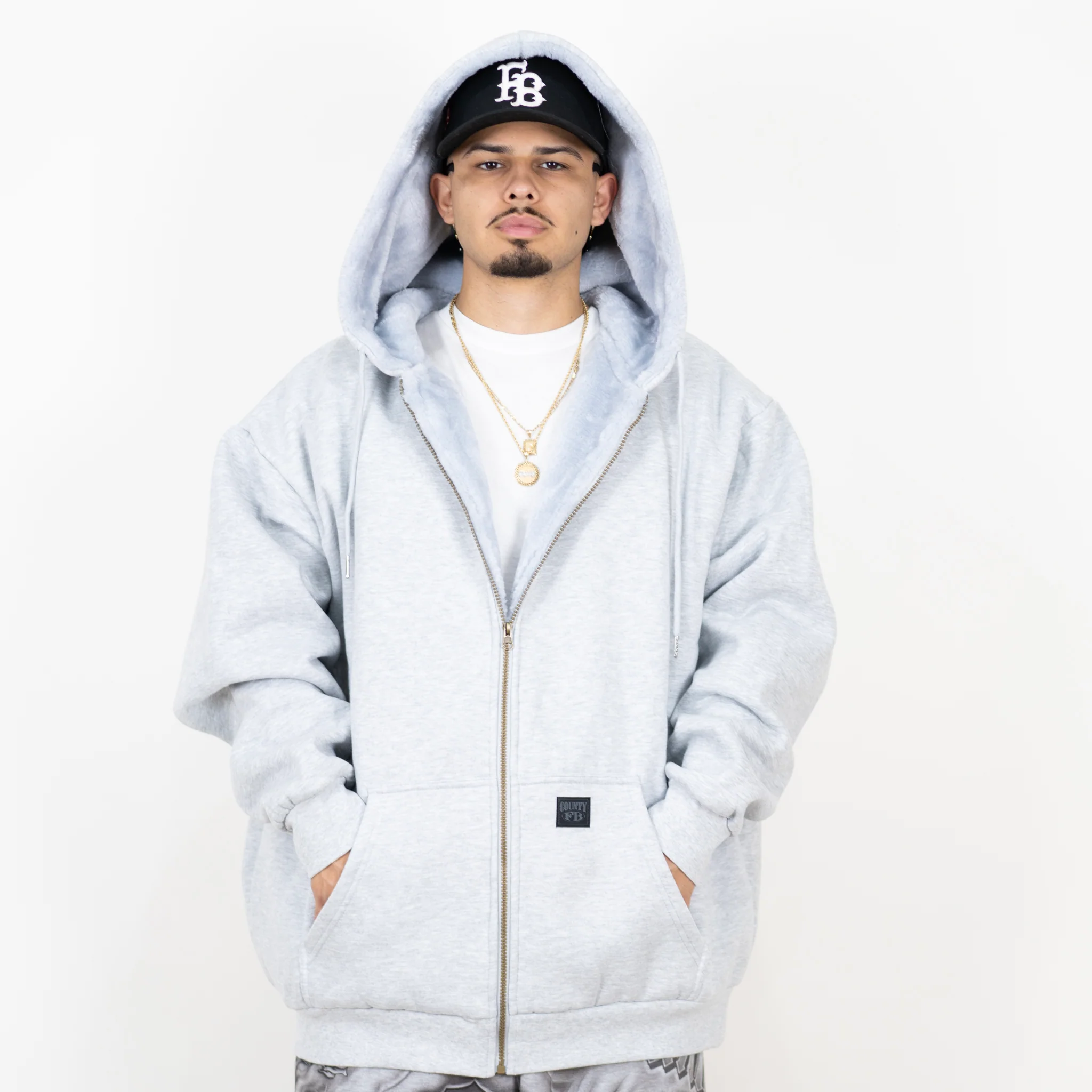FB County Heavyweight Cozy Zip-Up Hoodie - Image 5