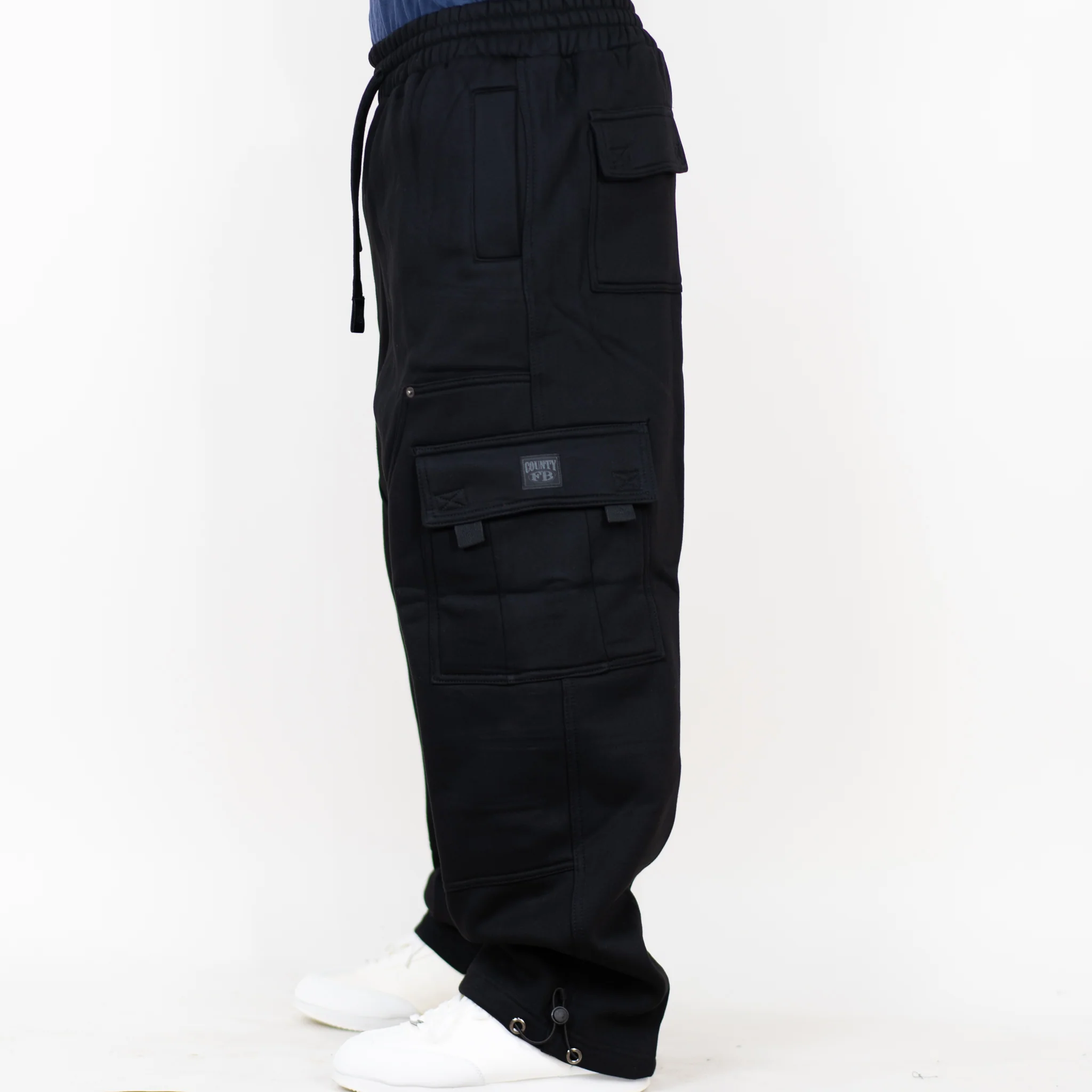 FB County Heavyweight Double Knee Cargo Sweatpants - Image 3
