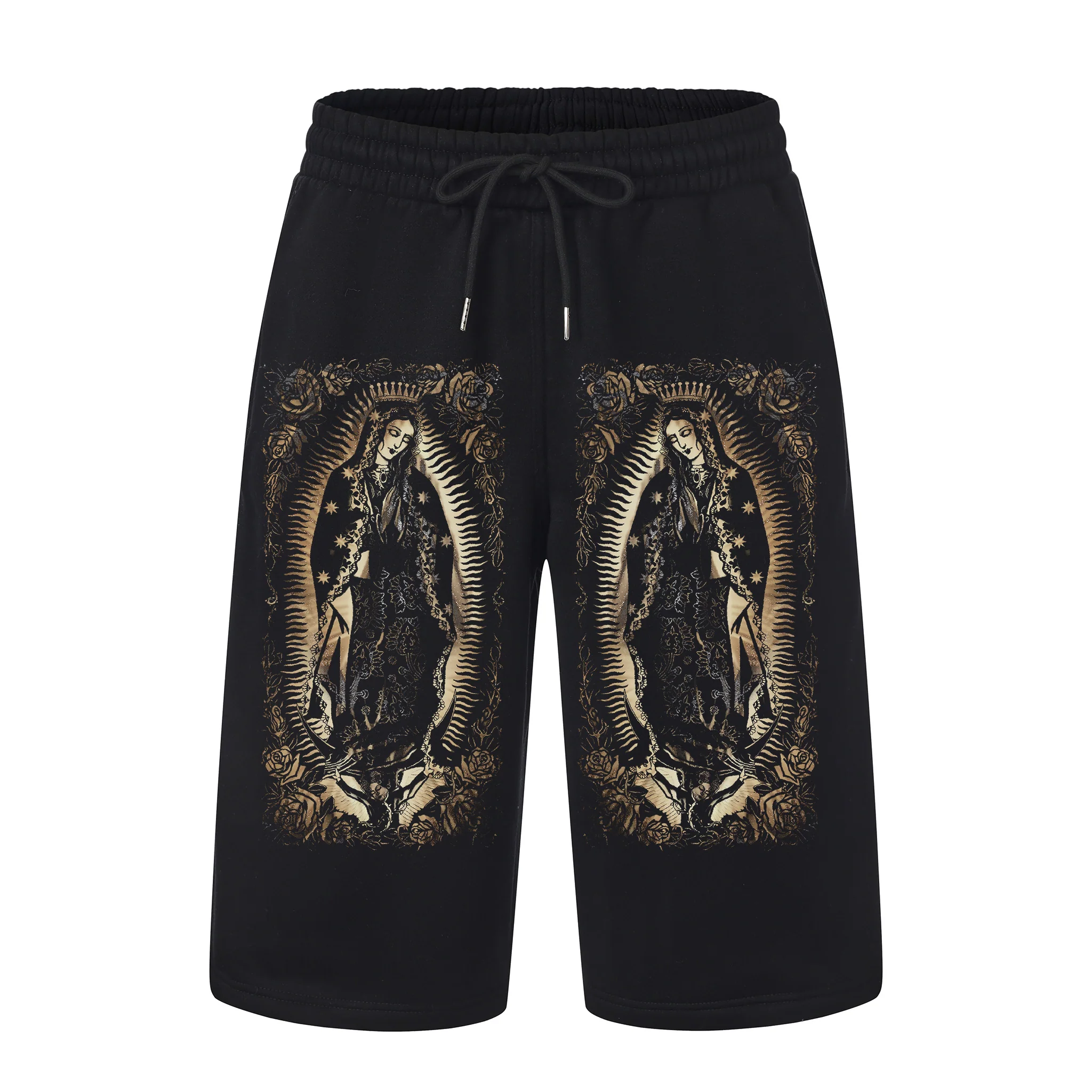 FB County Heavyweight Graphic Baggy Fleece Shorts - Image 4