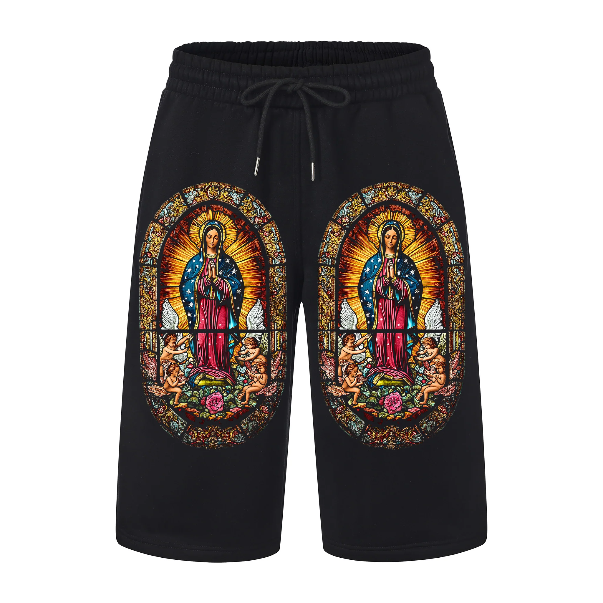 FB County Heavyweight Graphic Baggy Fleece Shorts - Image 8