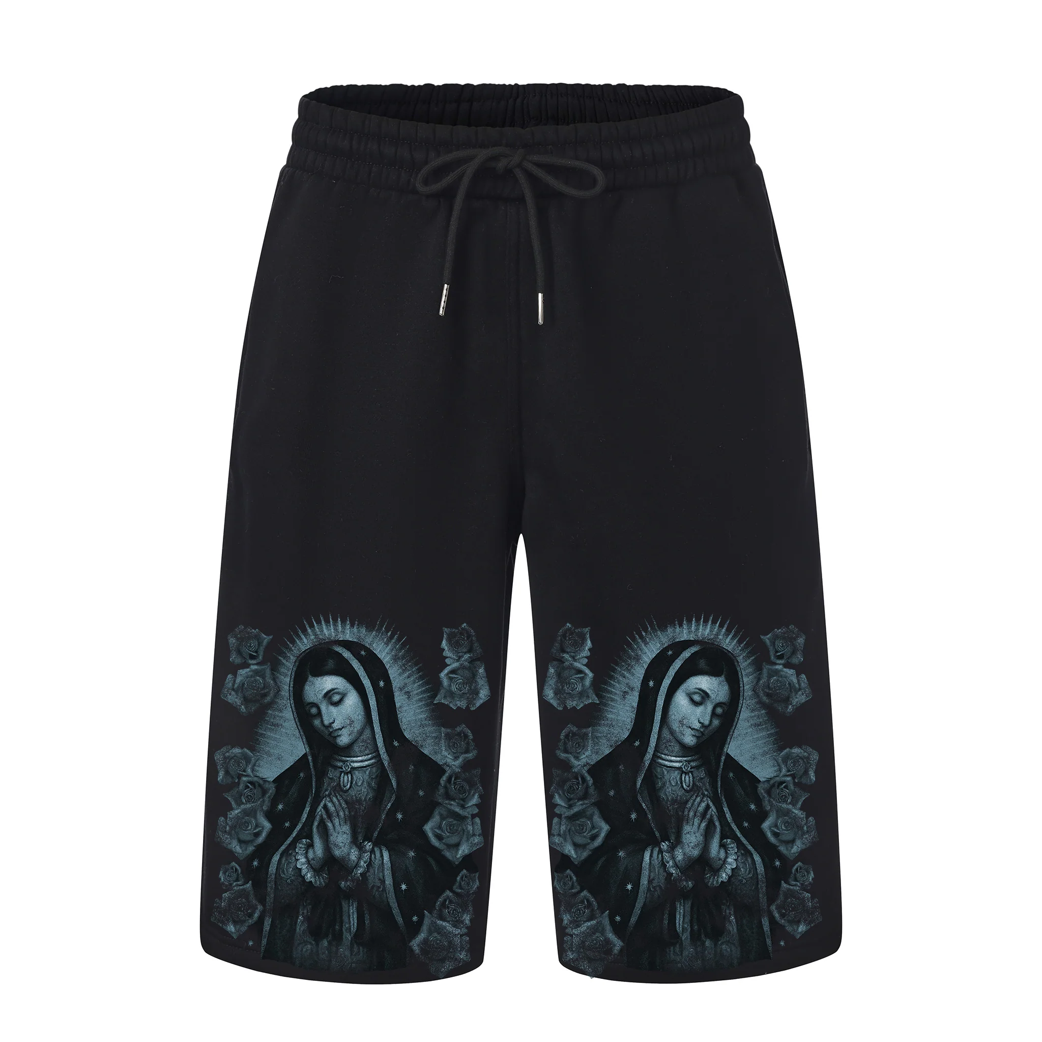 FB County Heavyweight Graphic Baggy Fleece Shorts - Image 9