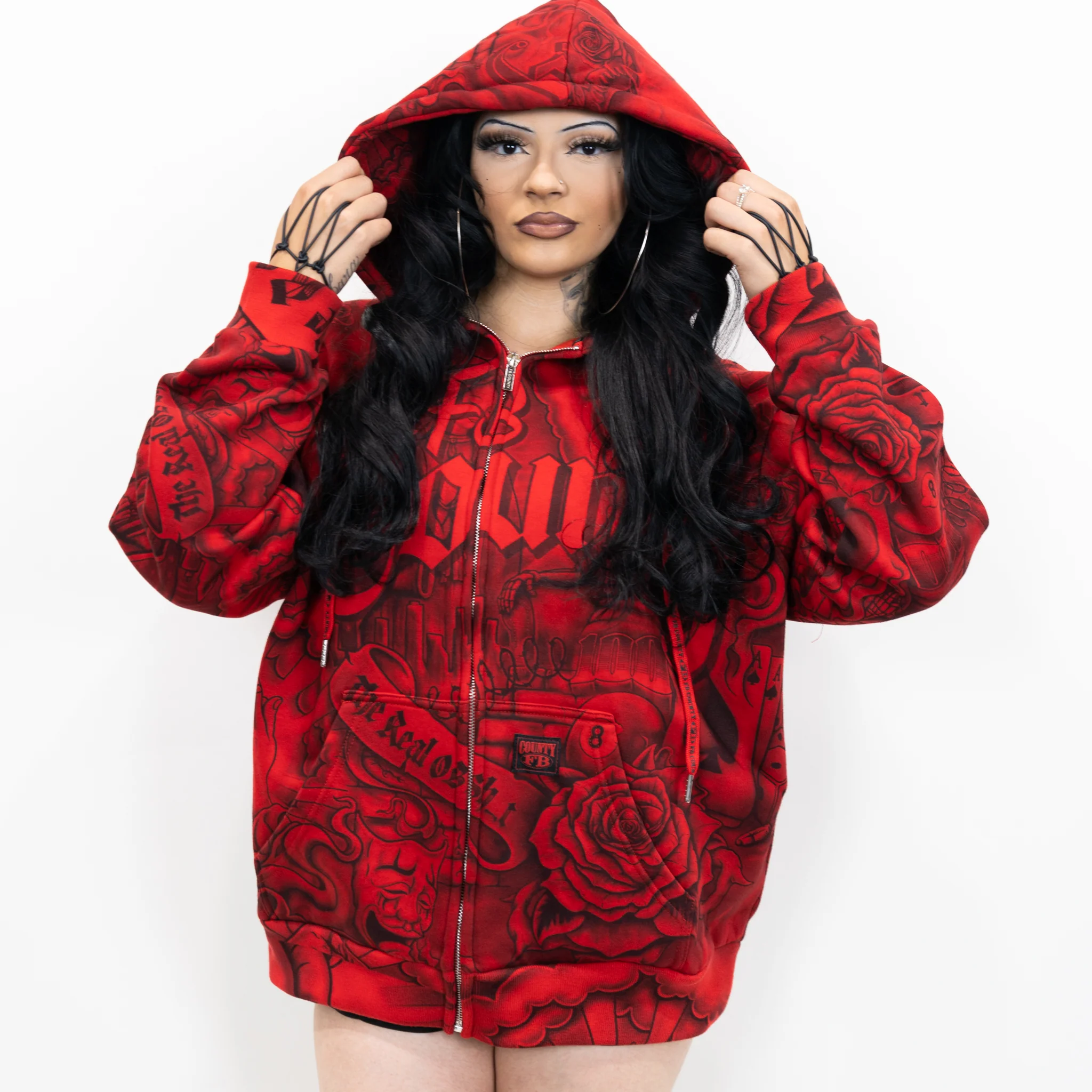 FB County Inked Up Hoodie - Image 4