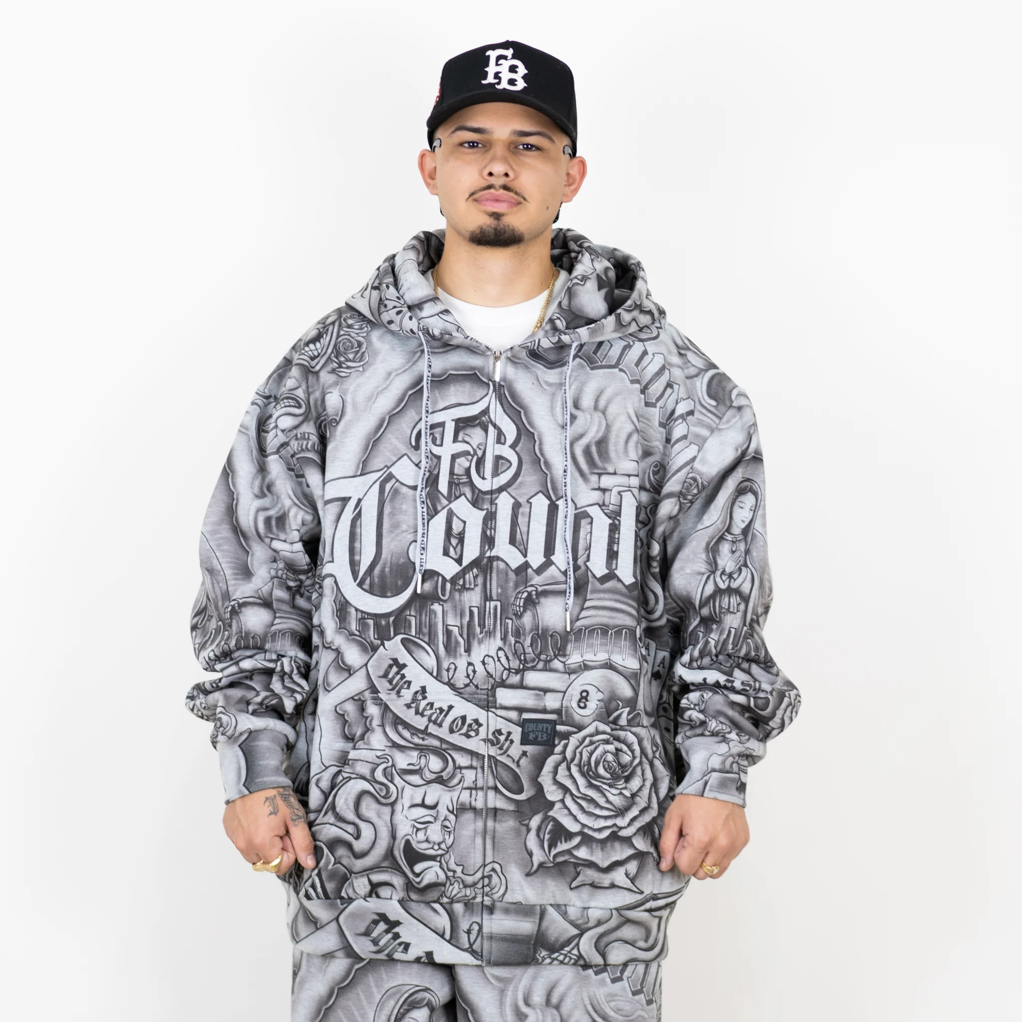 FB County Inked Up Hoodie - Image 5