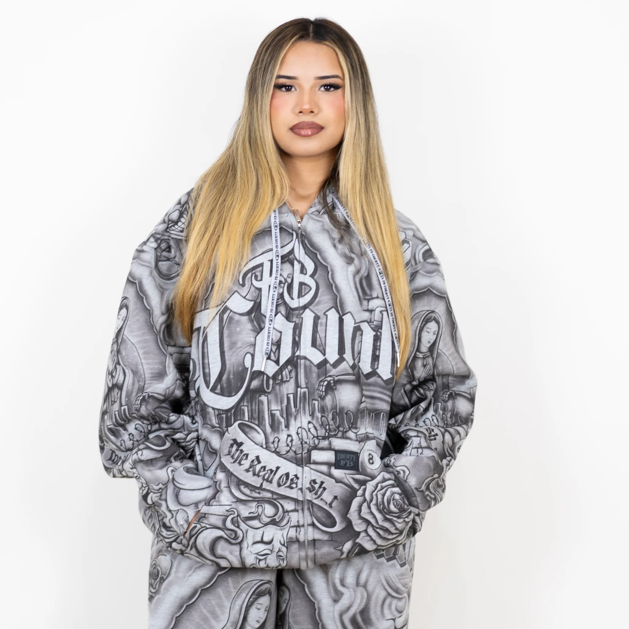 FB County Inked Up Hoodie - Image 9
