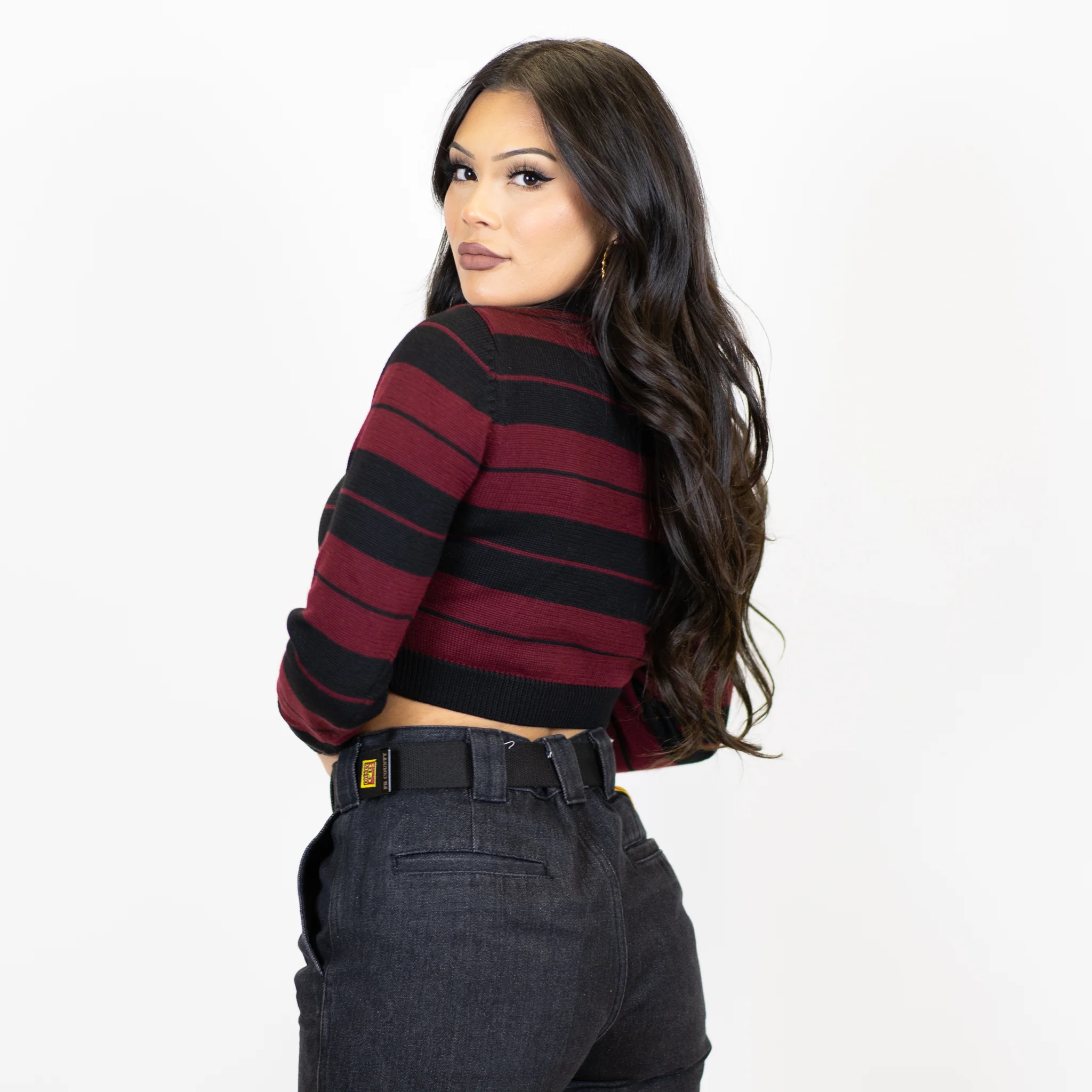 FB County Long Sleeve Charlie Brown Crop Top - Image 16