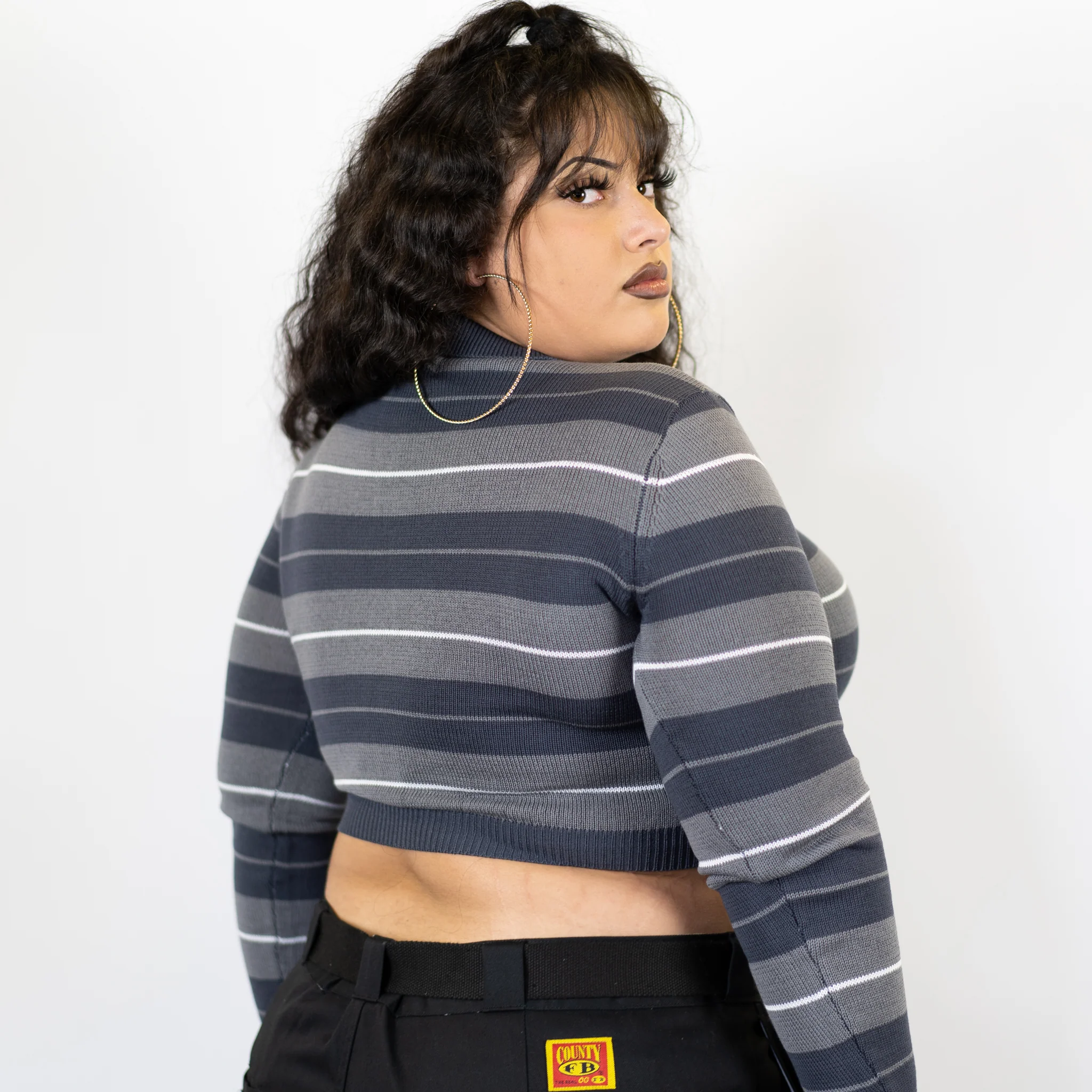 FB County Long Sleeve Charlie Brown Crop Top - Image 22