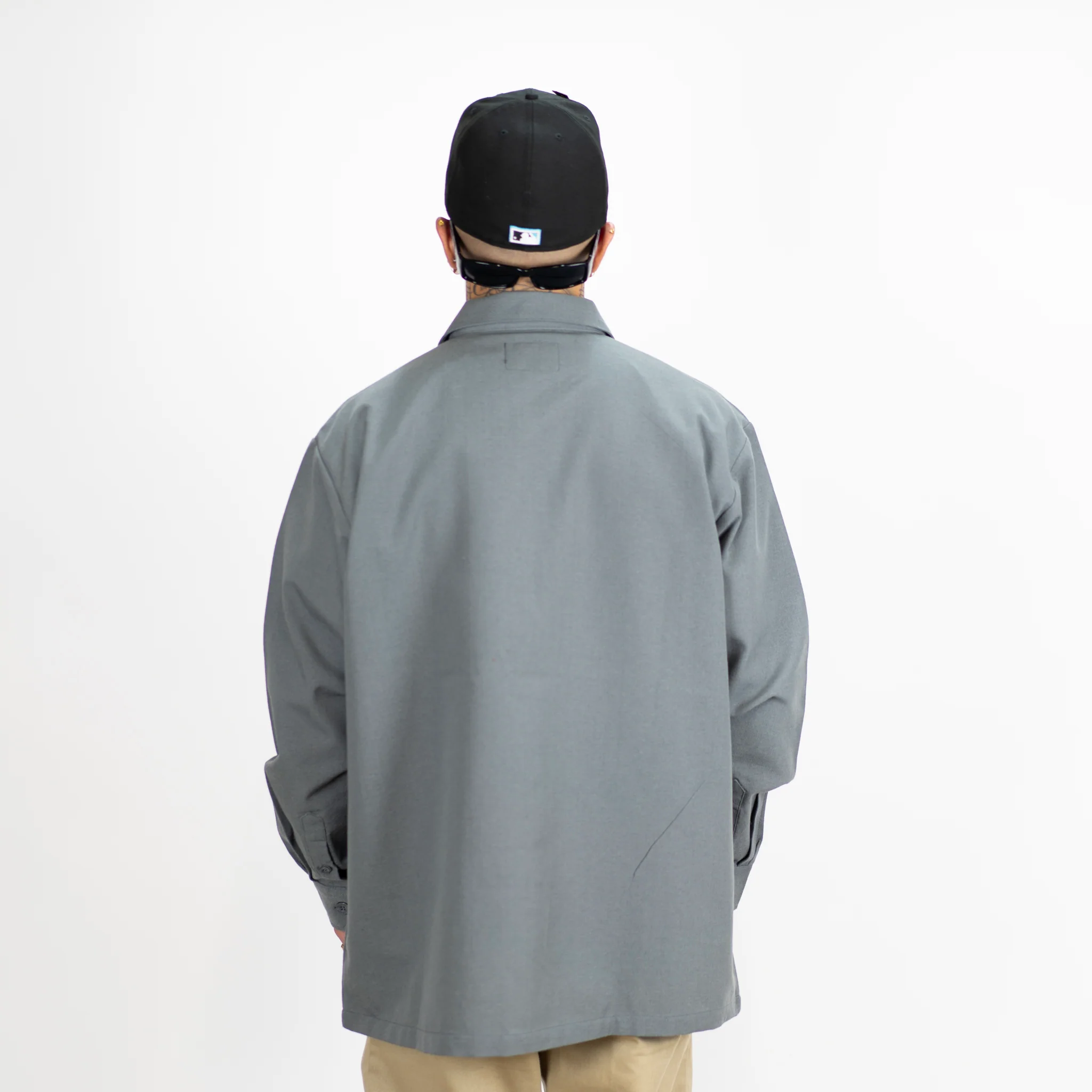 FB County Long Sleeve Checker Zip Shirt - Image 19