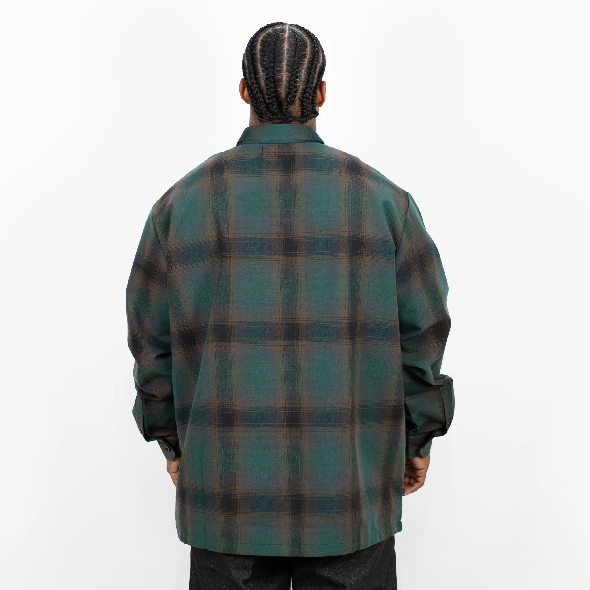 FB County Long Sleeve Checker Zip Shirt - Image 30
