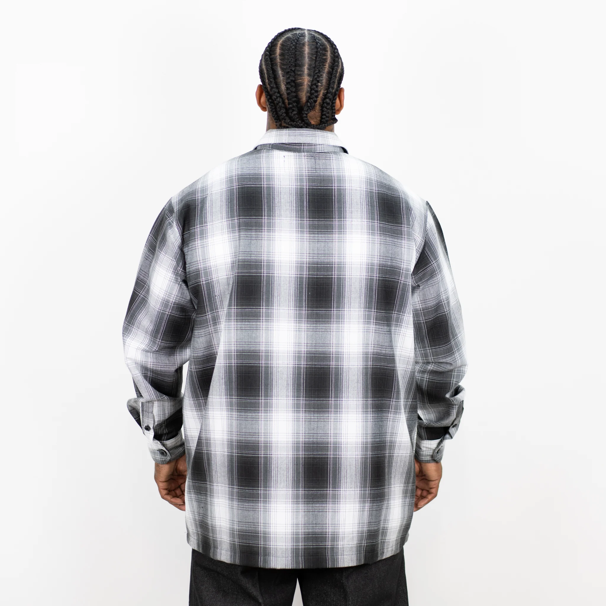 FB County Long Sleeve Checker Zip Shirt - Image 32