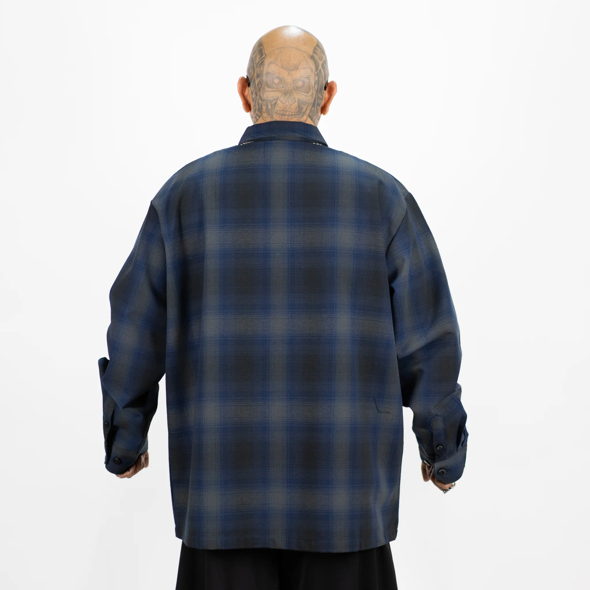 FB County Long Sleeve Checker Zip Shirt - Image 39