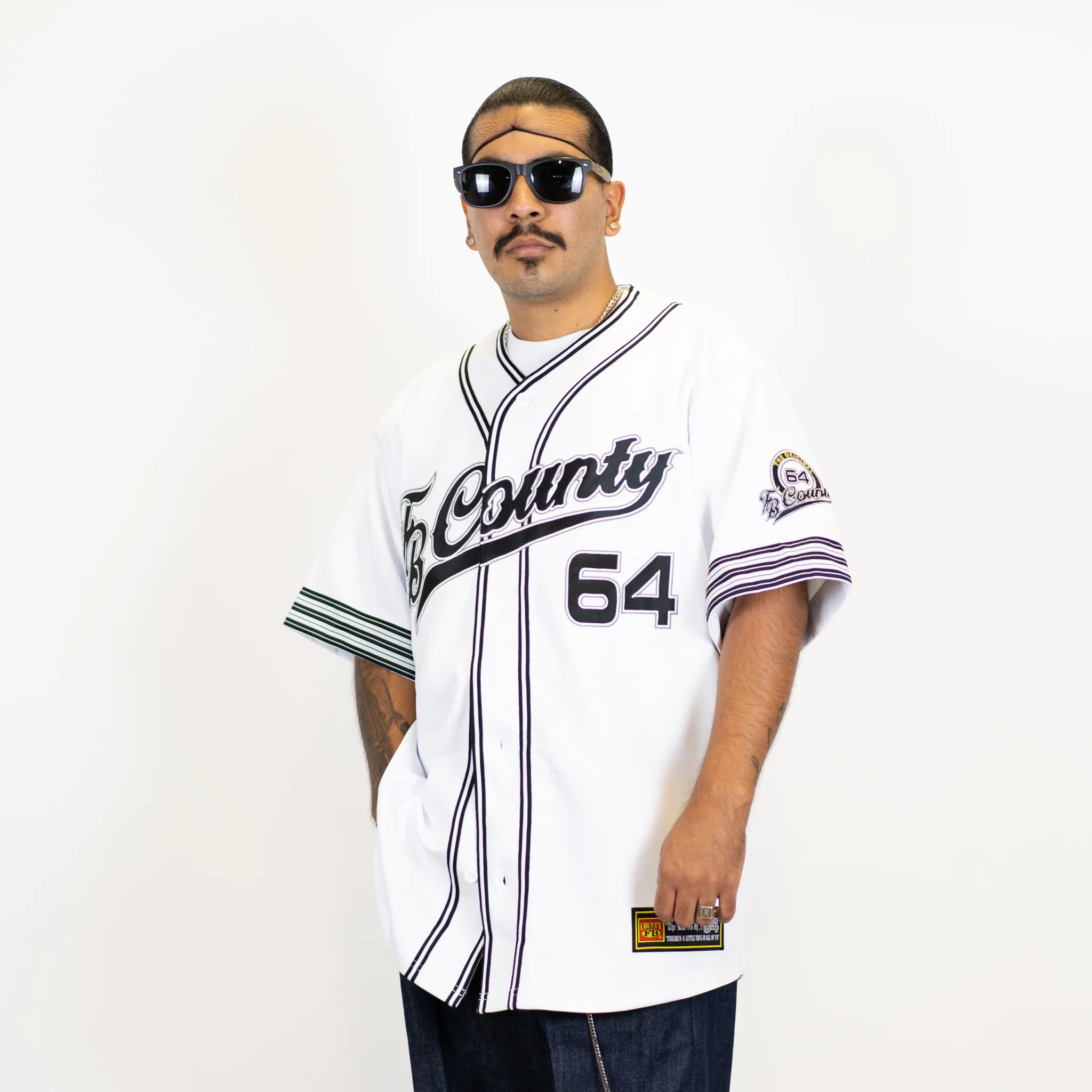 FB County Mens Baseball Classic Signature Jersey - Image 29