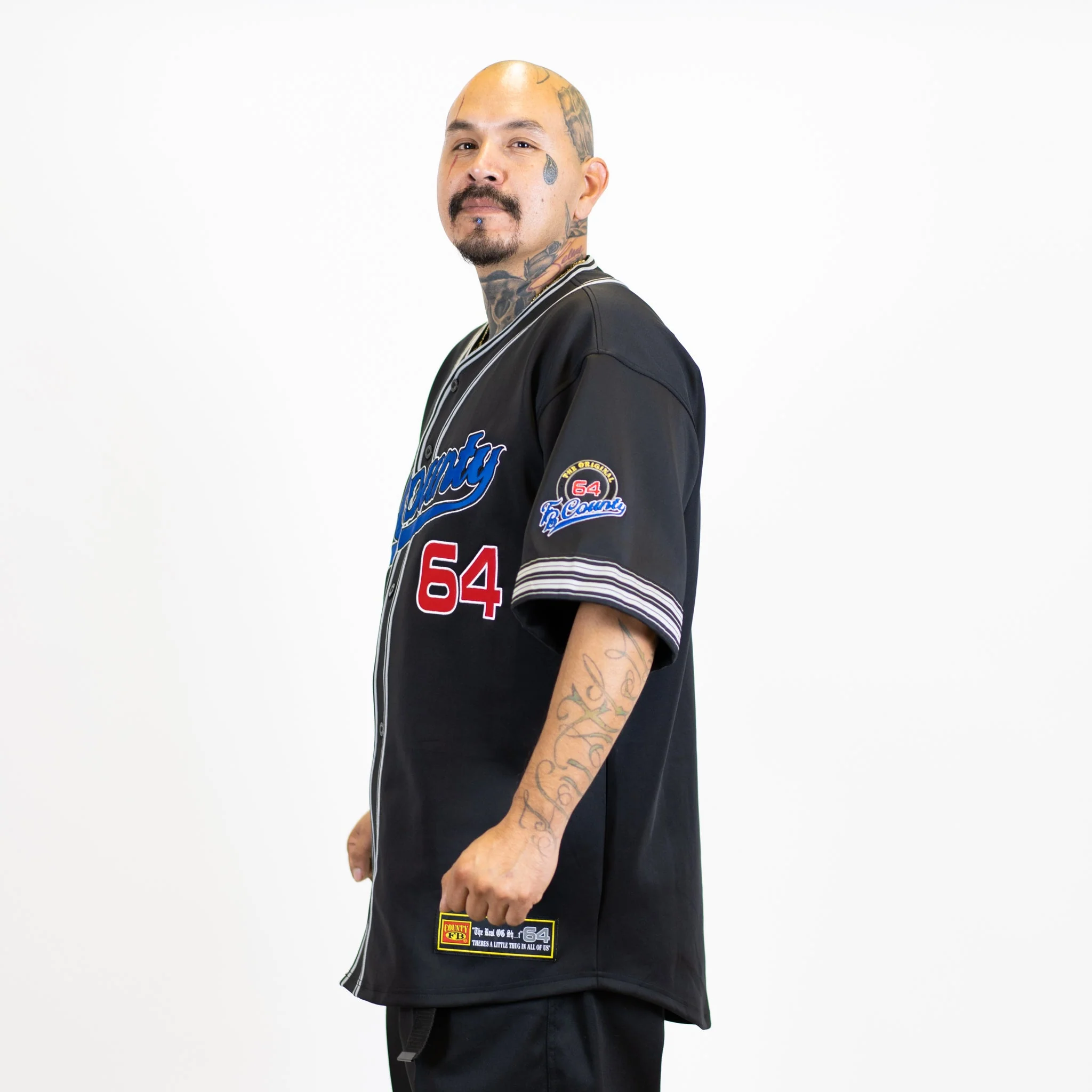 FB County Mens Baseball Classic Signature Jersey - Image 4