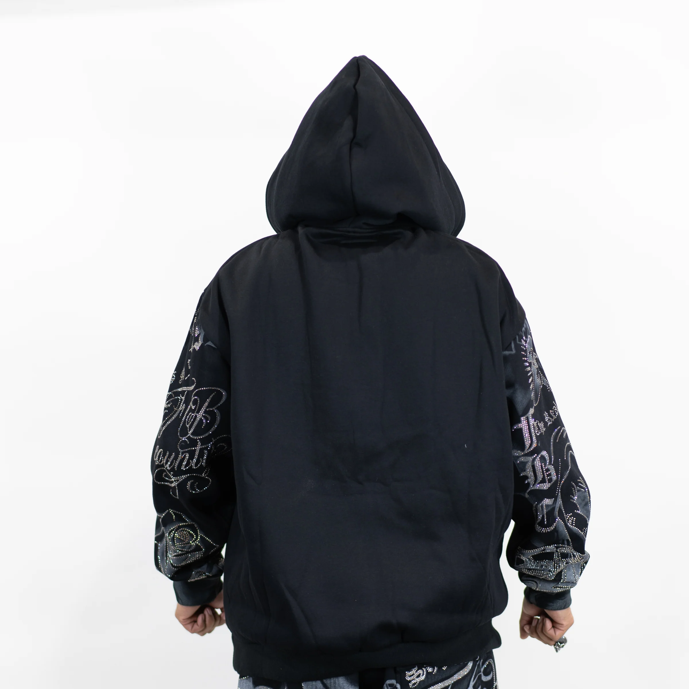 FB County Rhinestone Tatted Up Hoodie - Image 5