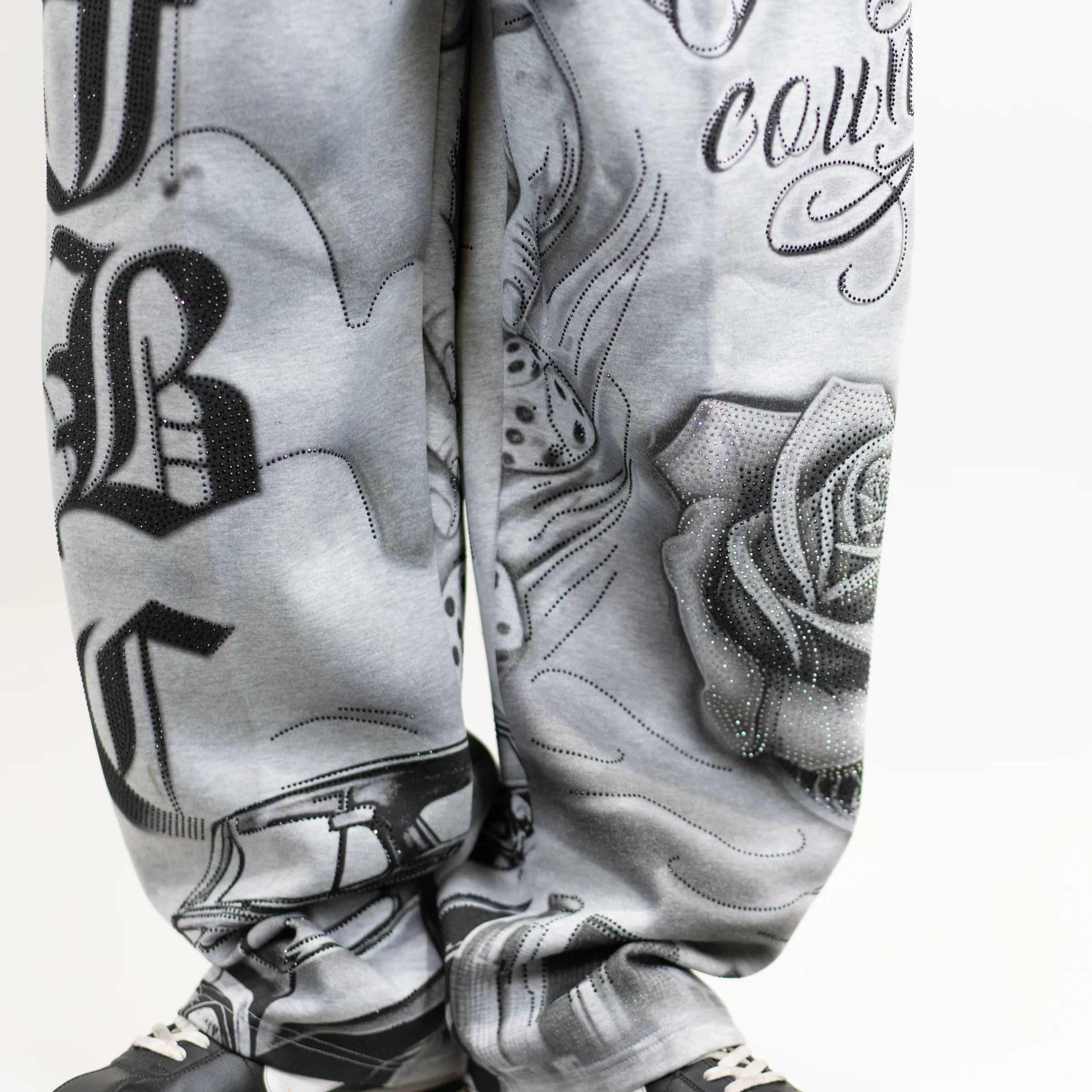 FB County Rhinestone Tatted Up Sweatpant - Image 32