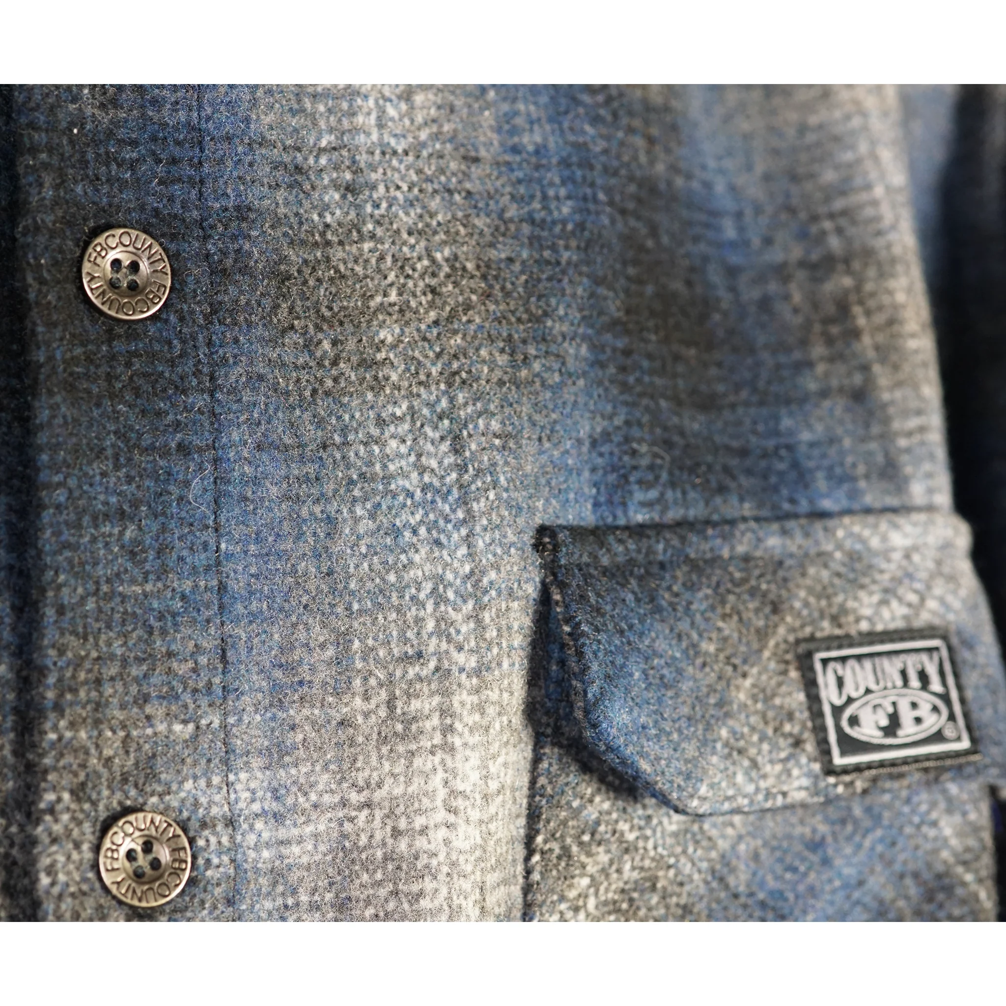 FB County Super Heavyweight Wool Blend Long Sleeve Shirt - Image 15