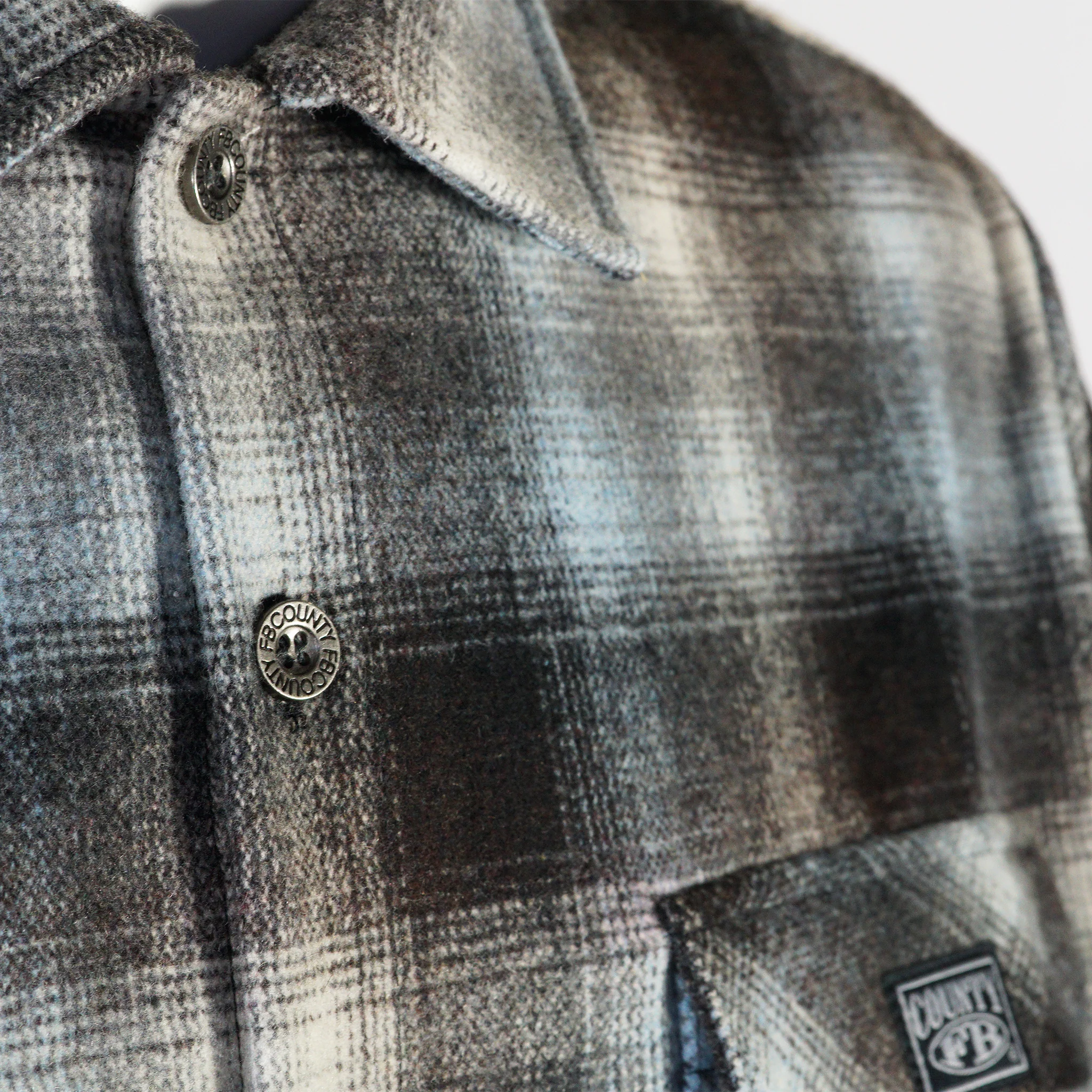 FB County Super Heavyweight Wool Blend Long Sleeve Shirt - Image 21