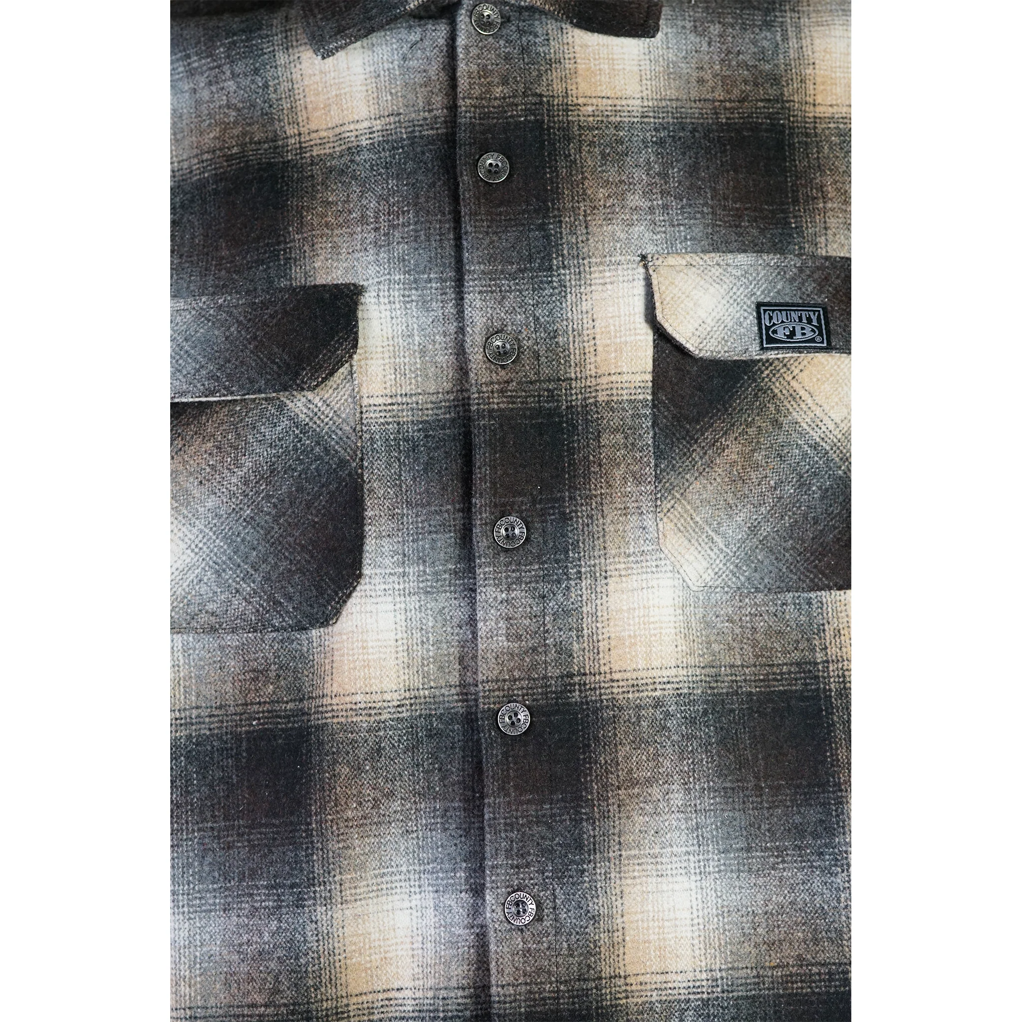 FB County Super Heavyweight Wool Blend Long Sleeve Shirt - Image 26