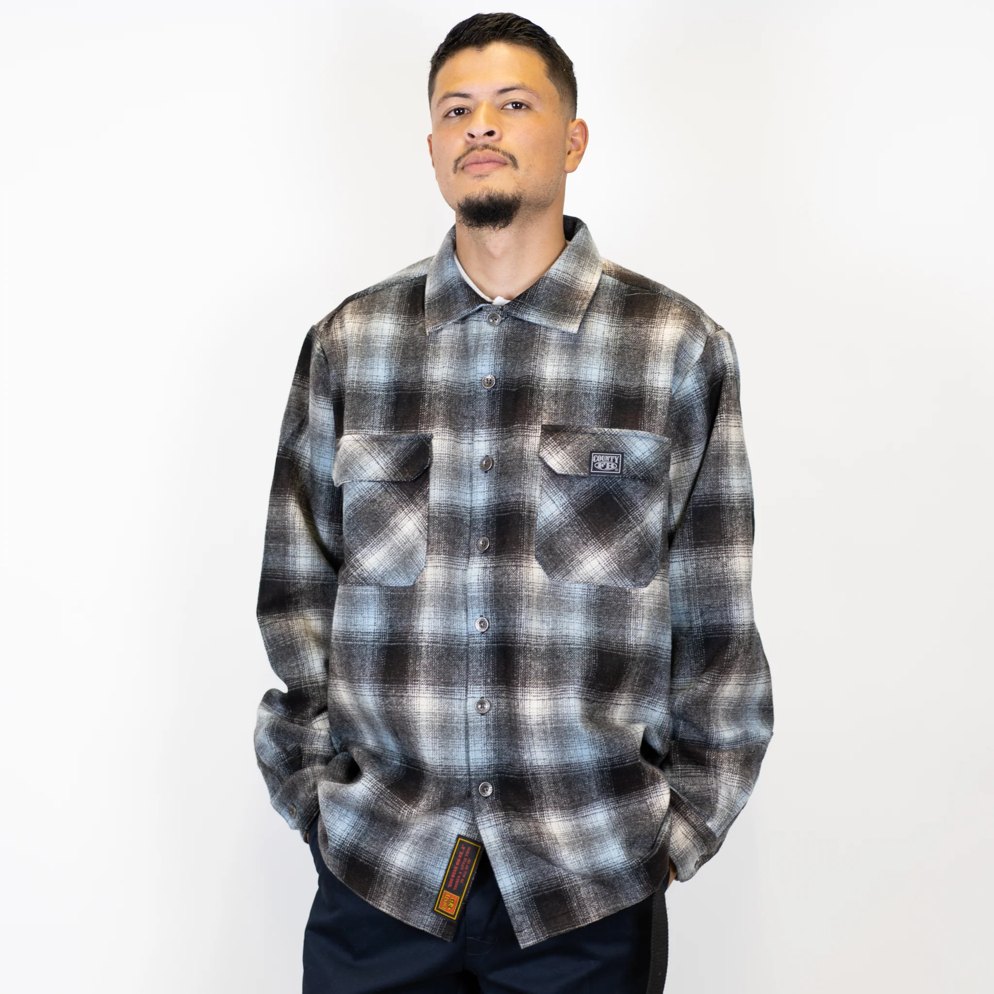FB County Super Heavyweight Wool Blend Long Sleeve Shirt - Image 5