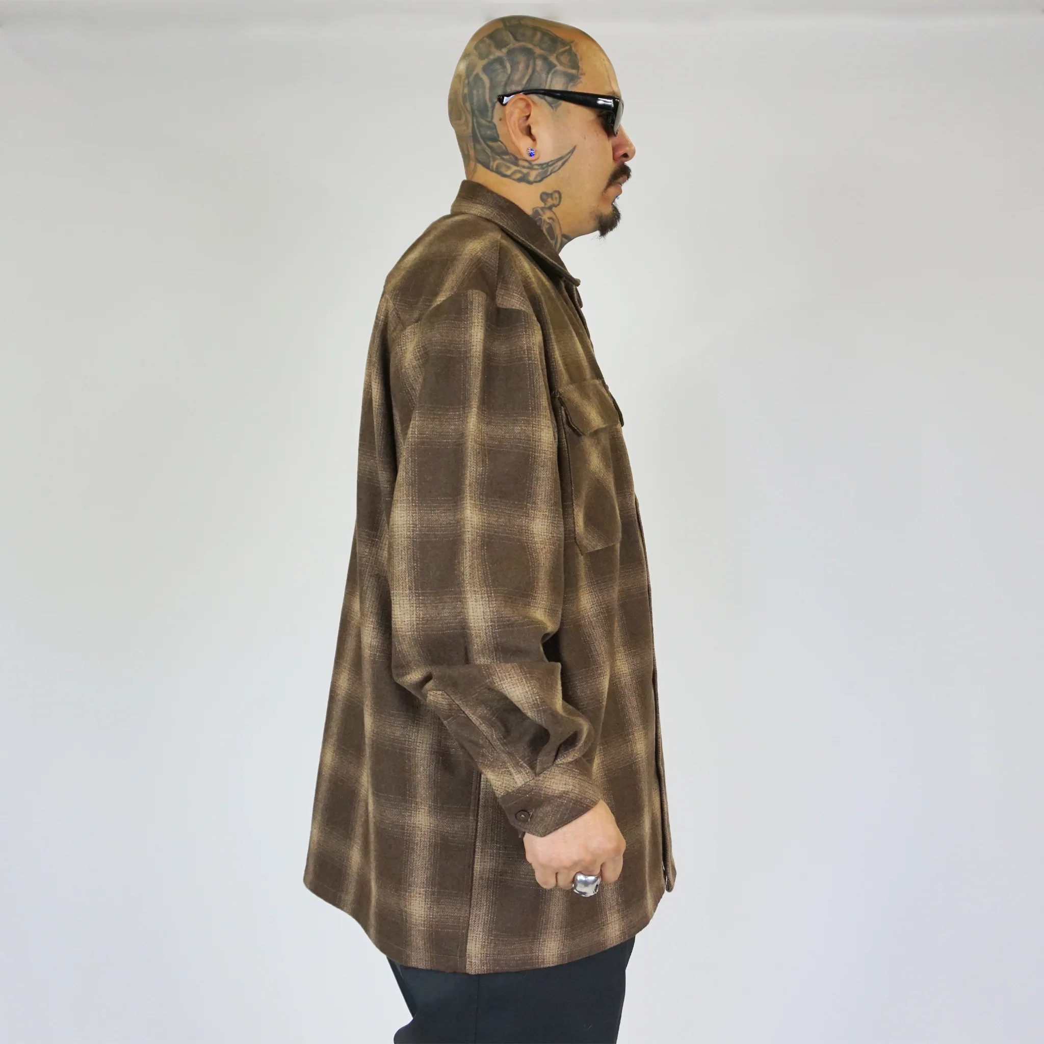 FB County Super Heavyweight Wool Blend Long Sleeve Shirt - Image 8