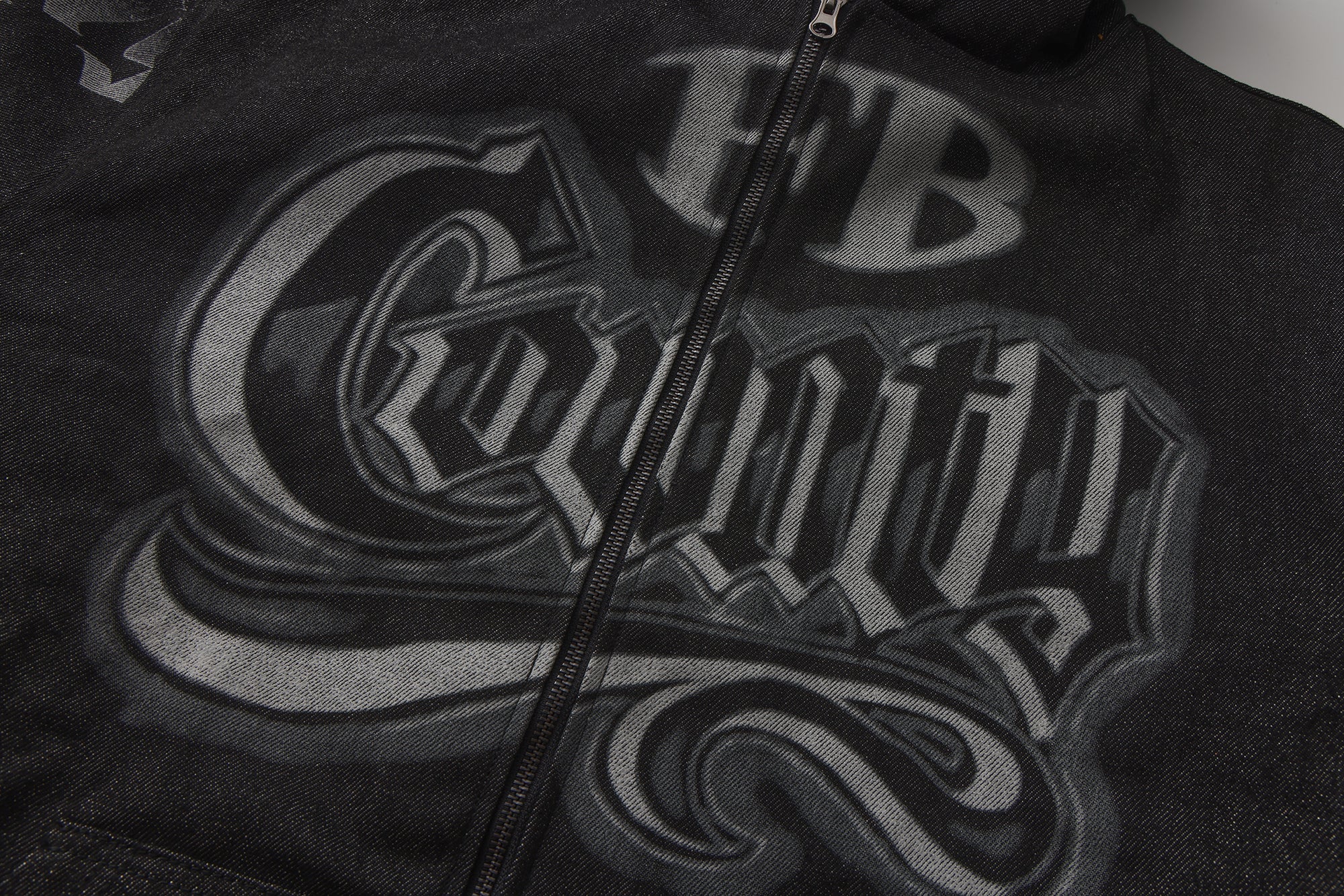 FB County Tatted Up Cozy Denim Jacket - Image 15