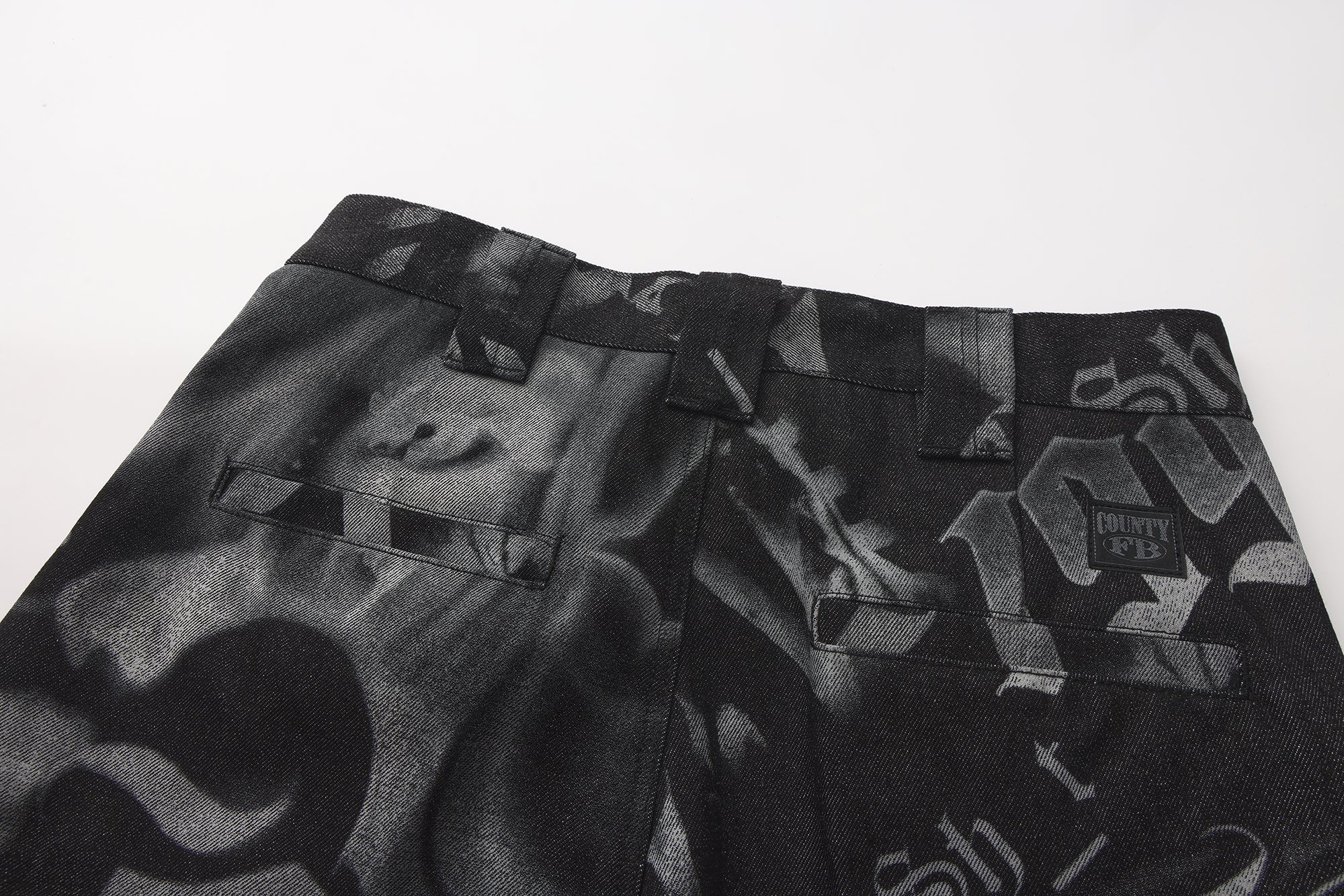 FB County Tatted Up Hard Denim Pants - Image 9