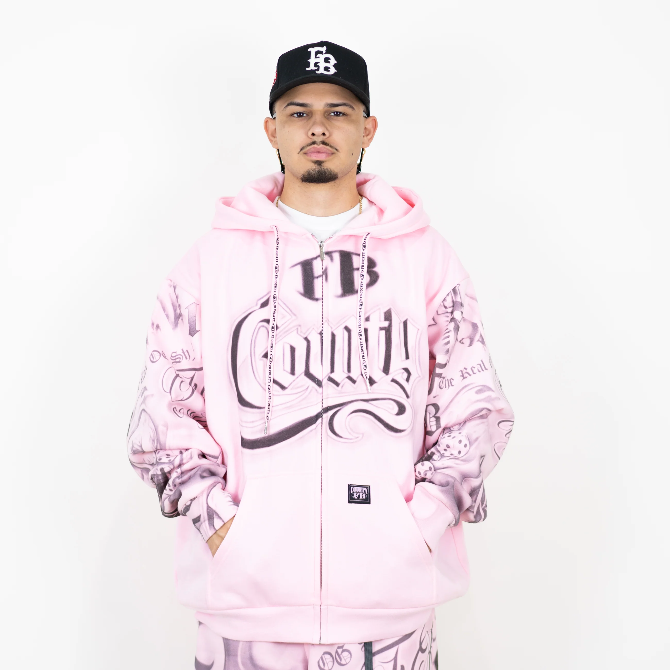 FB County Tatted Up Hoodie - Image 4