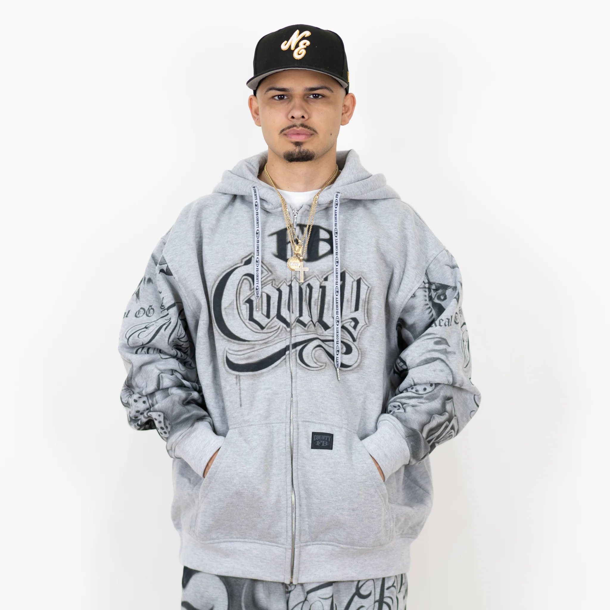 FB County Tatted Up Hoodie - Image 7