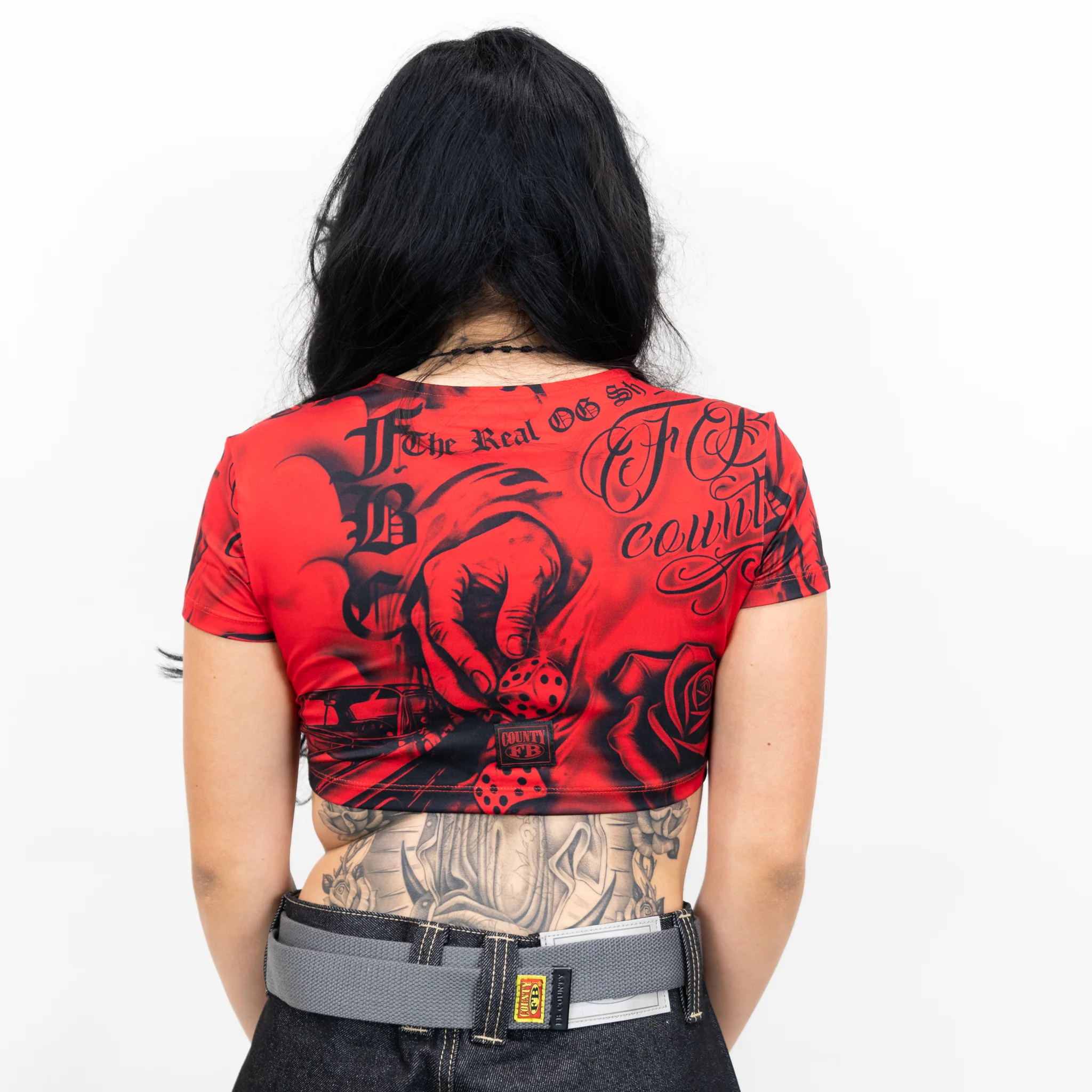 FB County Twist Front Crop Top - Image 7