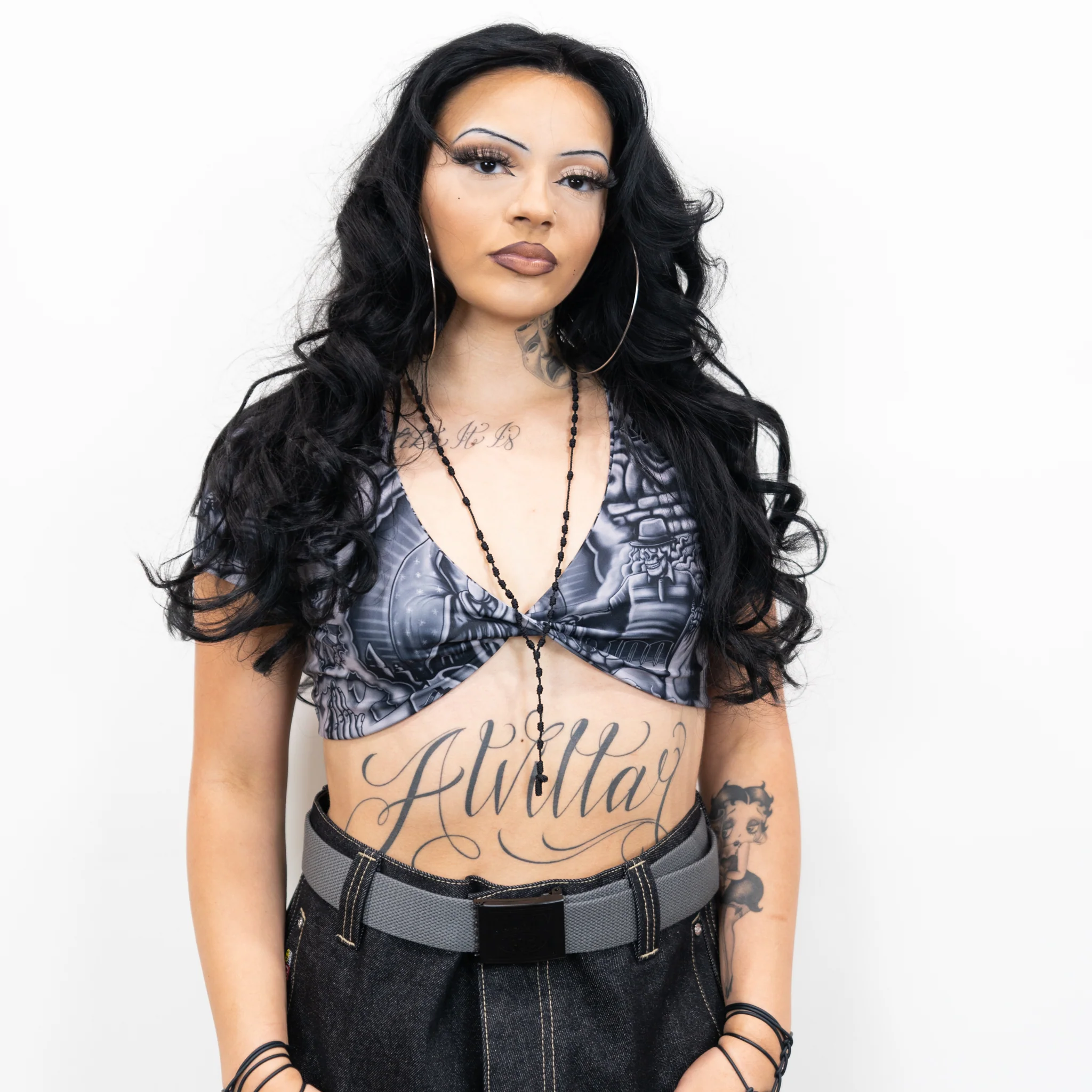 FB County Twist Front Crop Top - Image 8