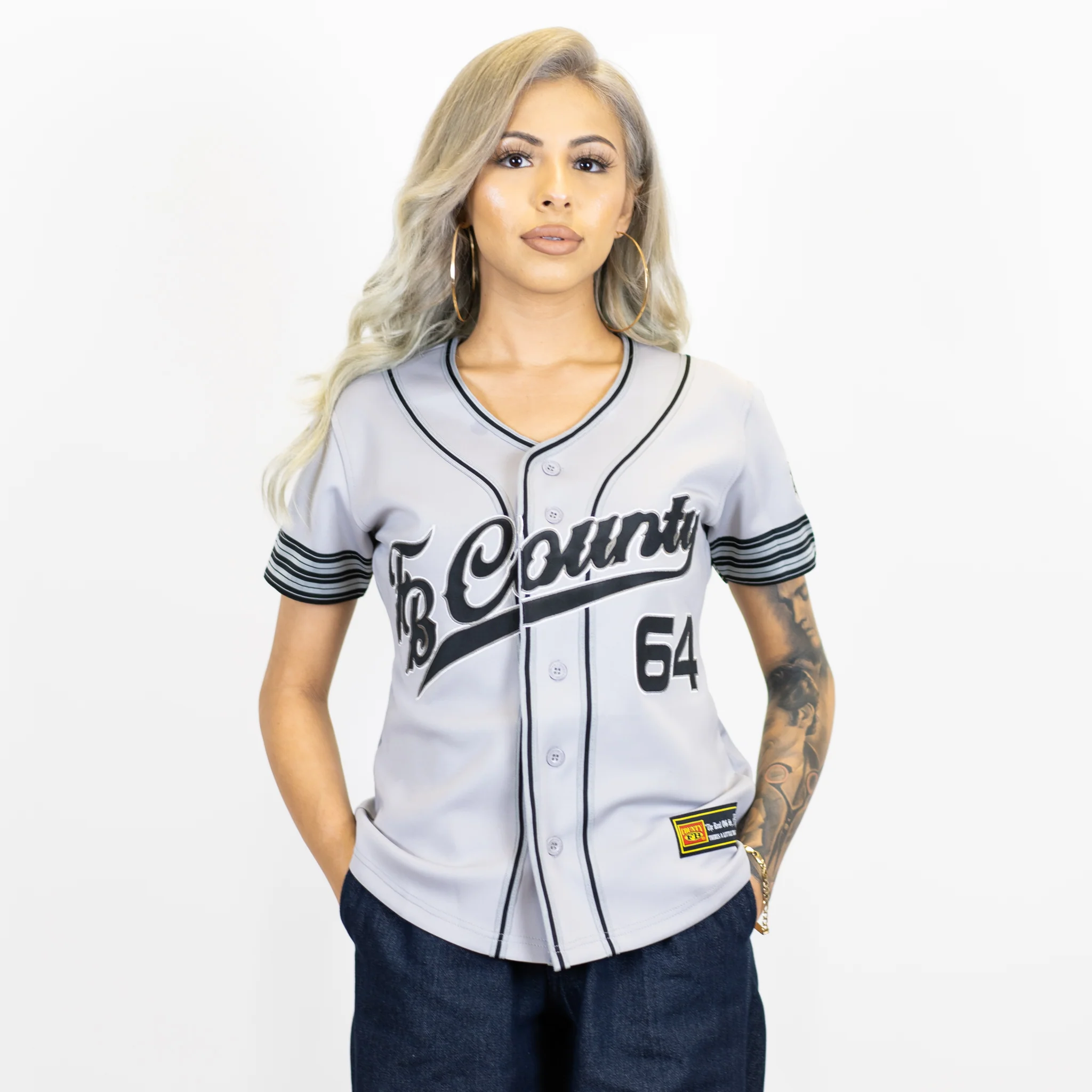FB County Womens Baseball Classic Signature Jersey - Image 3