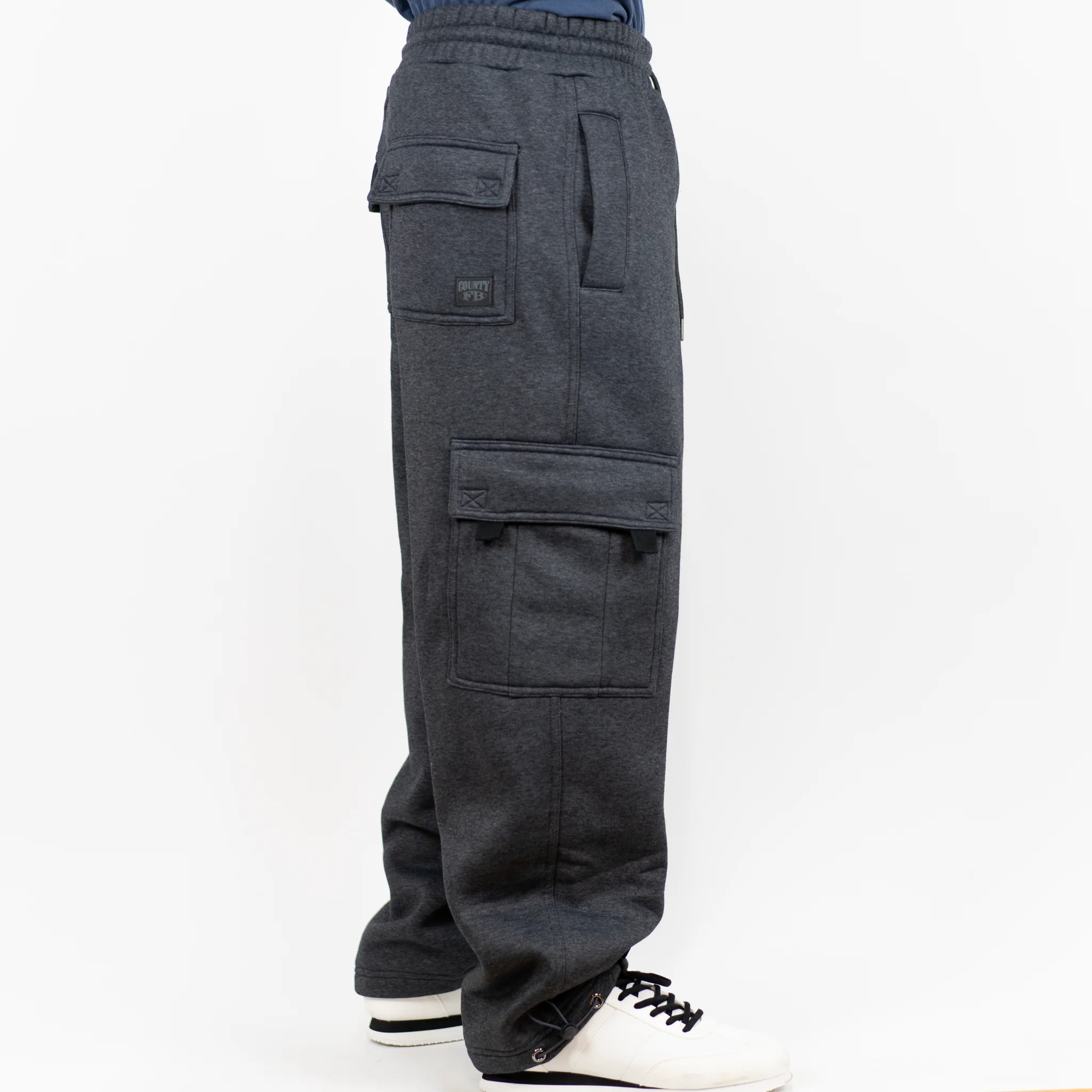 FB County Heavyweight Baggy Cargo Sweatpants - Image 6