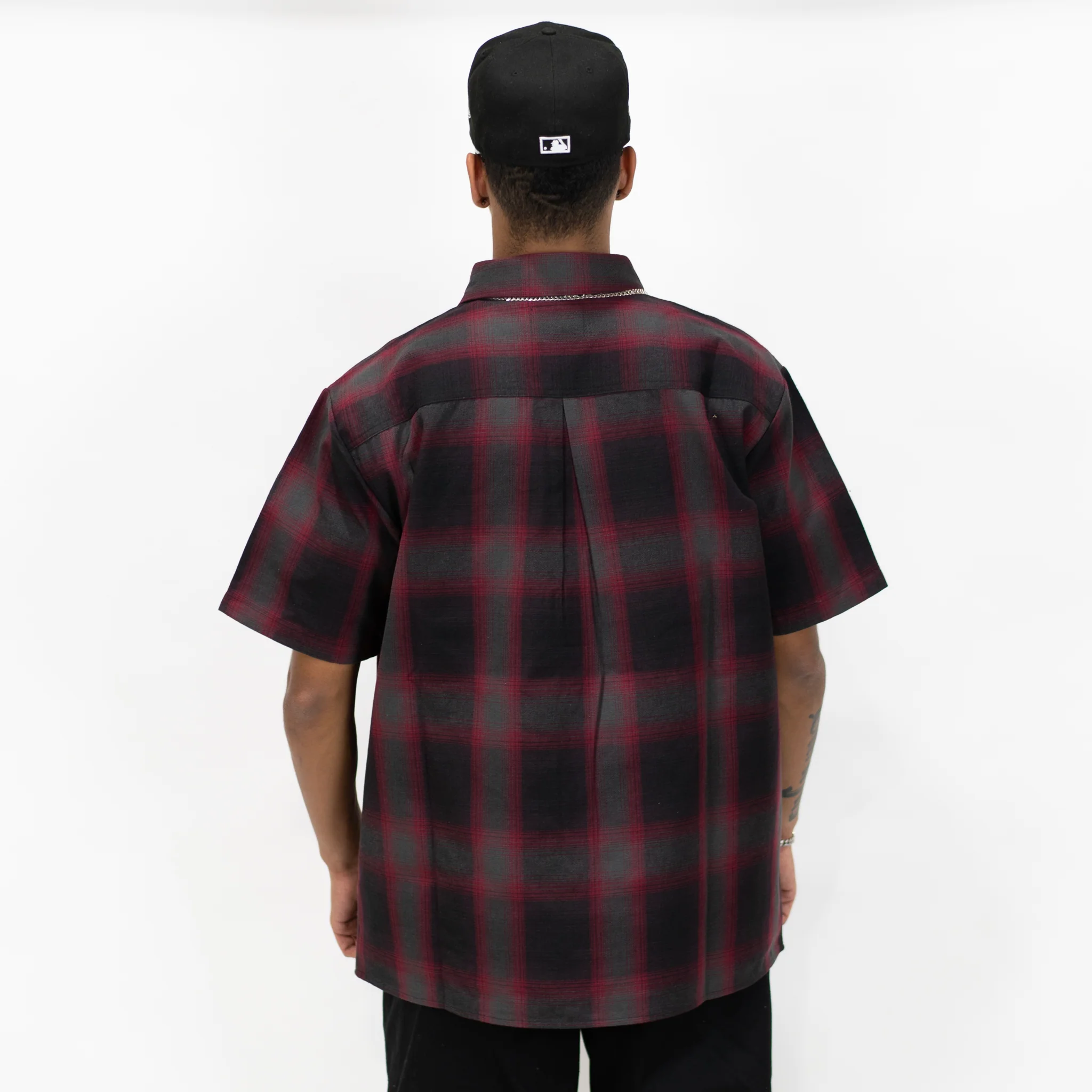 FB County Short Sleeve Checker Flannel Shirt - Image 32