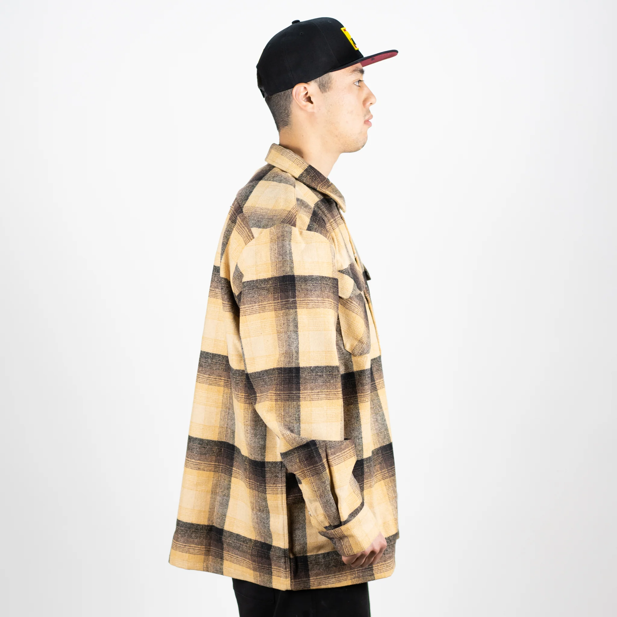New FB County Super Heavyweight Wool Blend Long Sleeve Shirt - Image 31